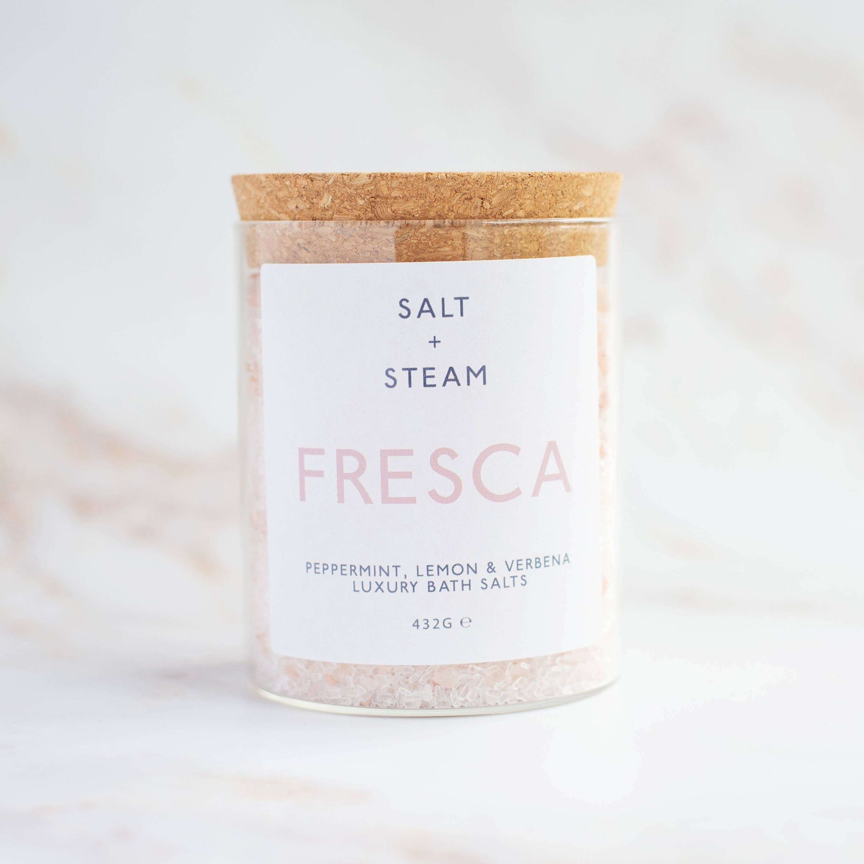 Fresca - Lemon & Peppermint Bath Salts 80g & 432g