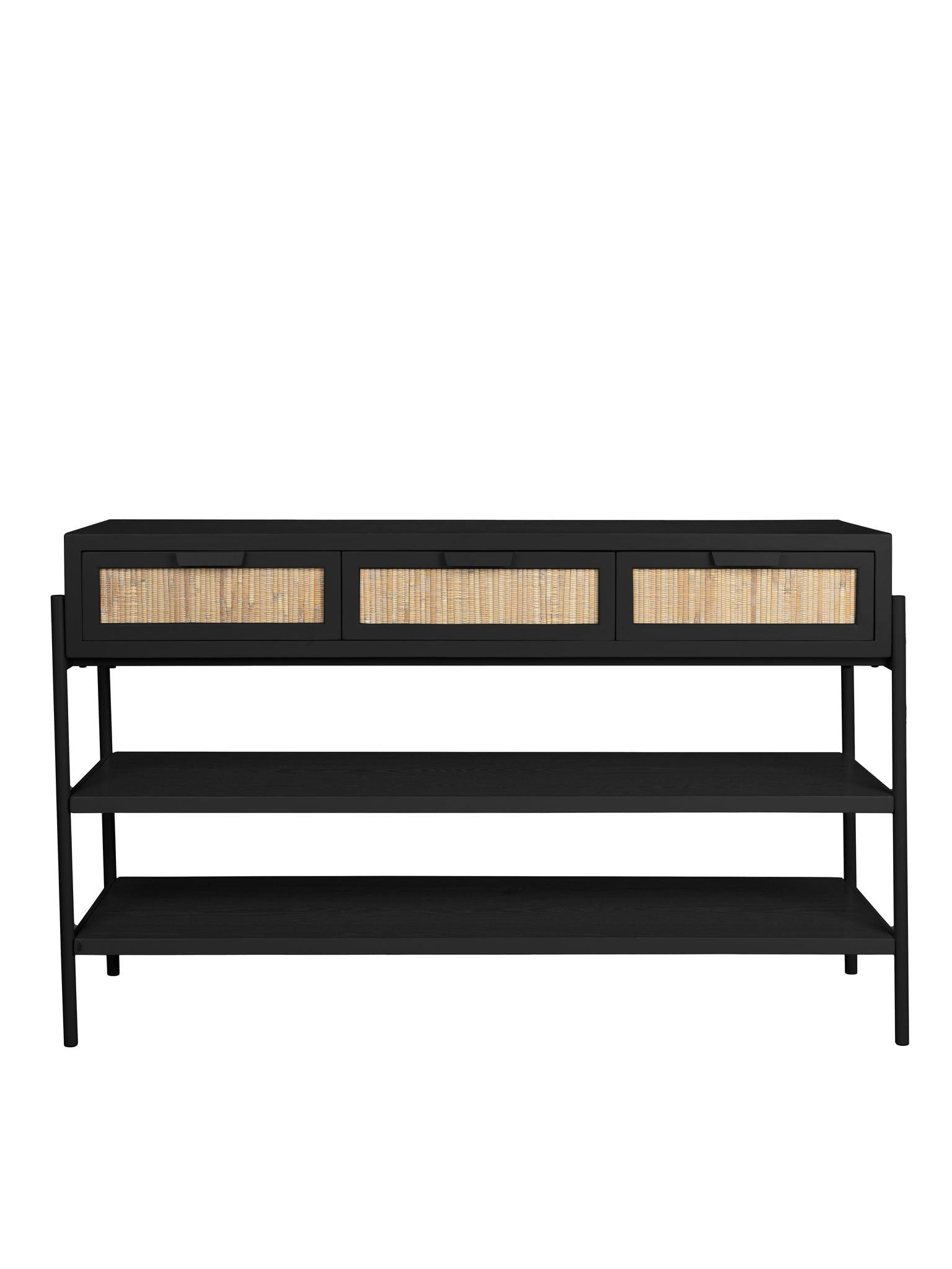 Yasu Console Table - Black