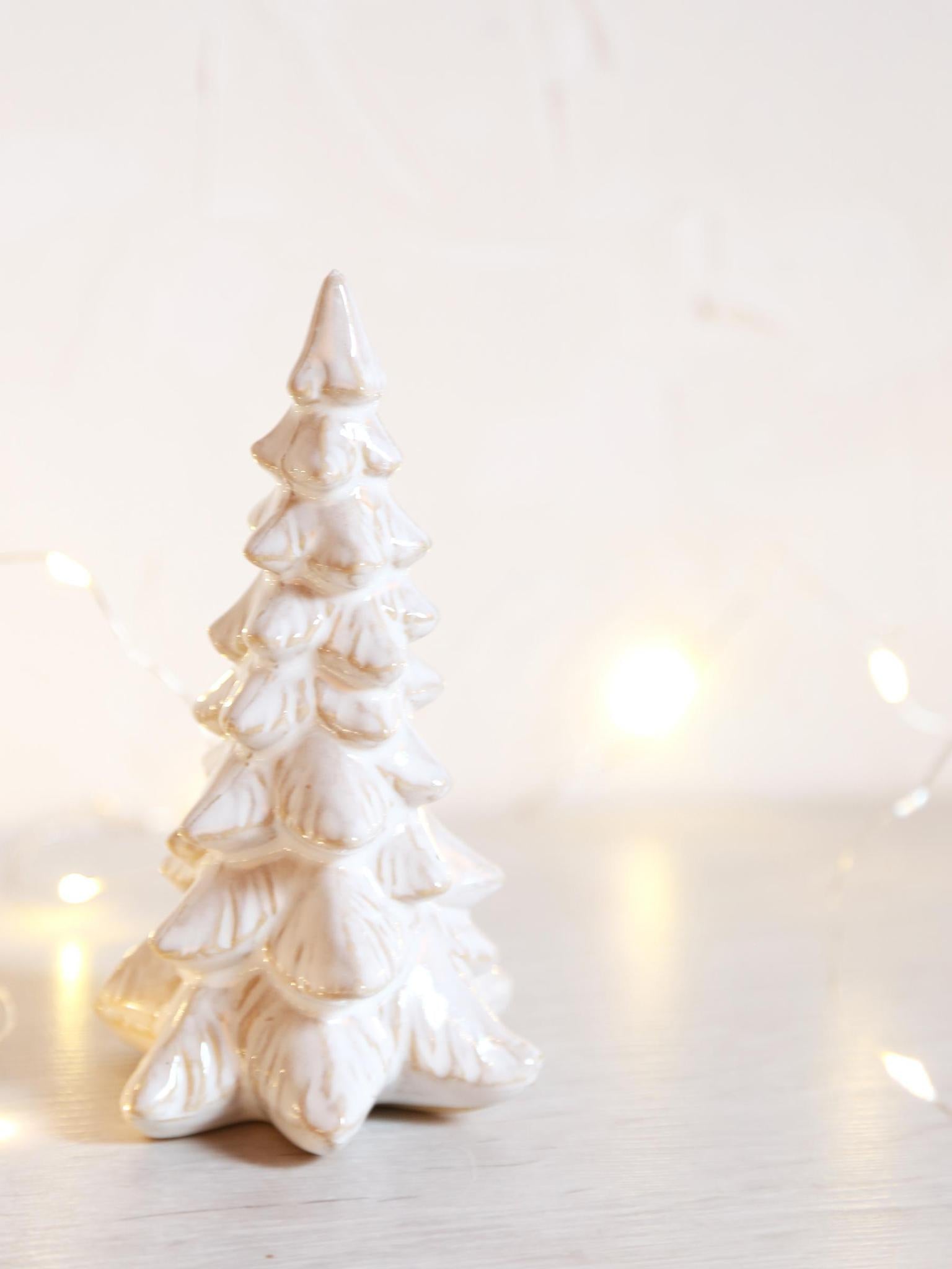 IVORY GLOW CERAMIC TREE