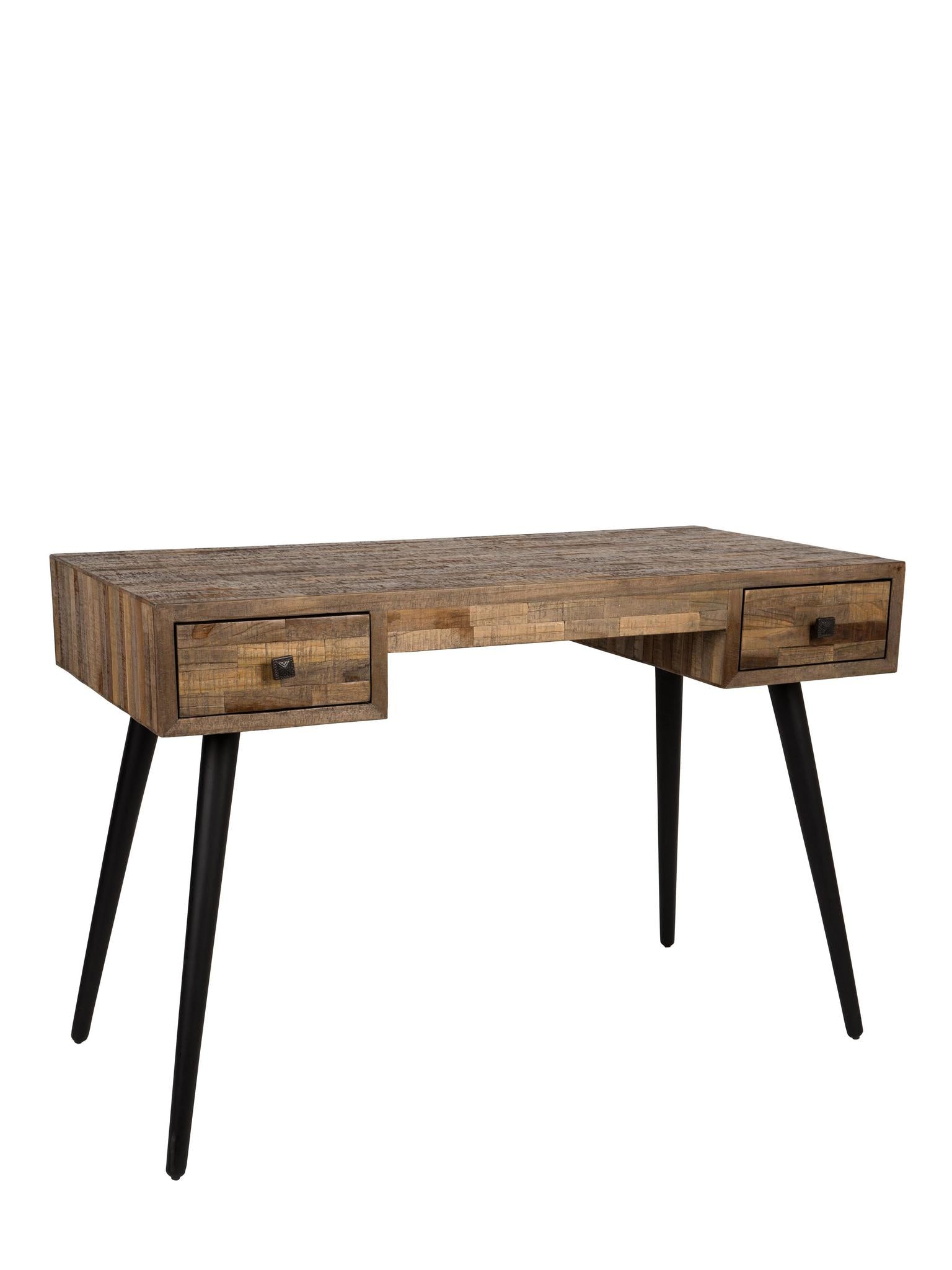 Leo Recycled Teak Desk Table