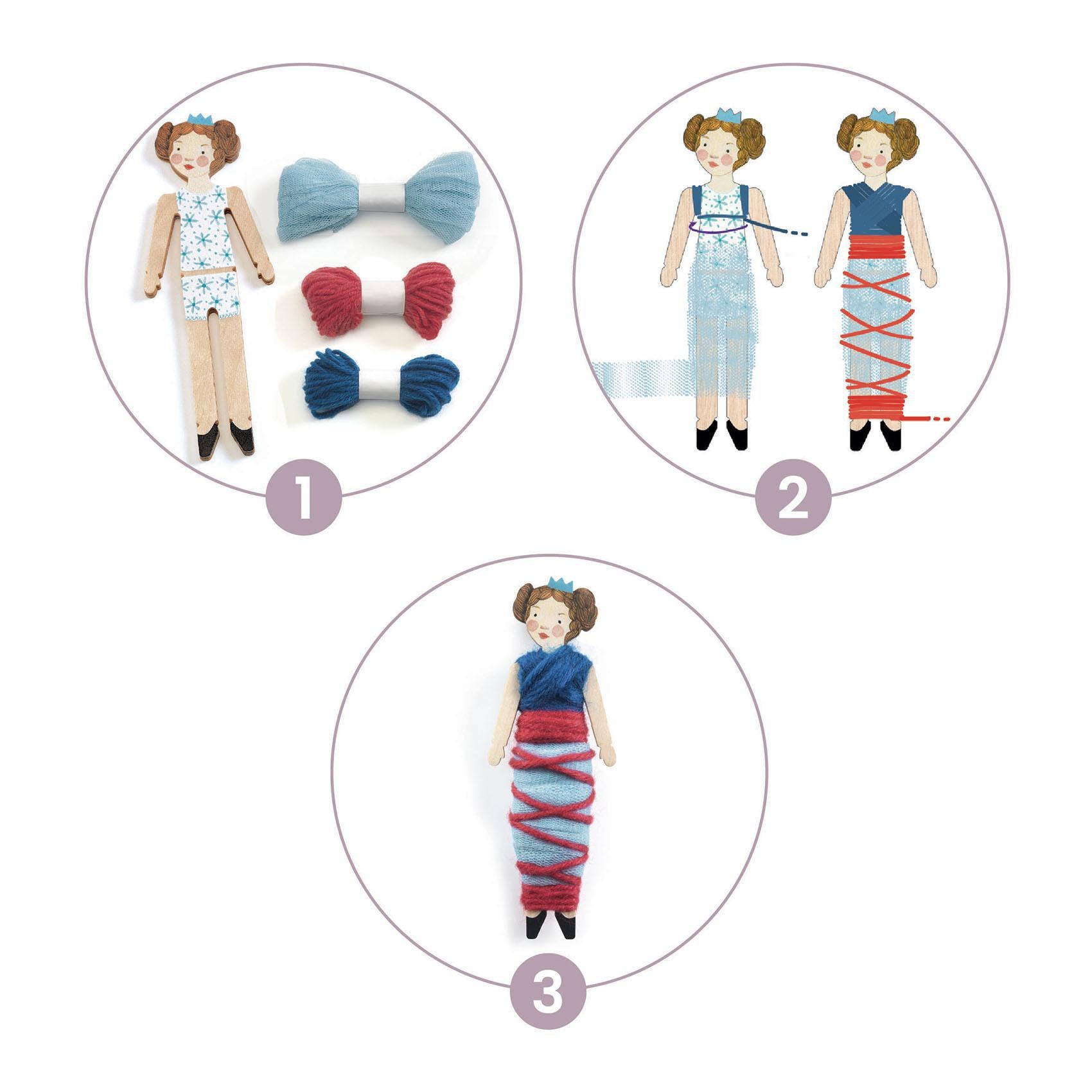 DIY Worry Doll Kit