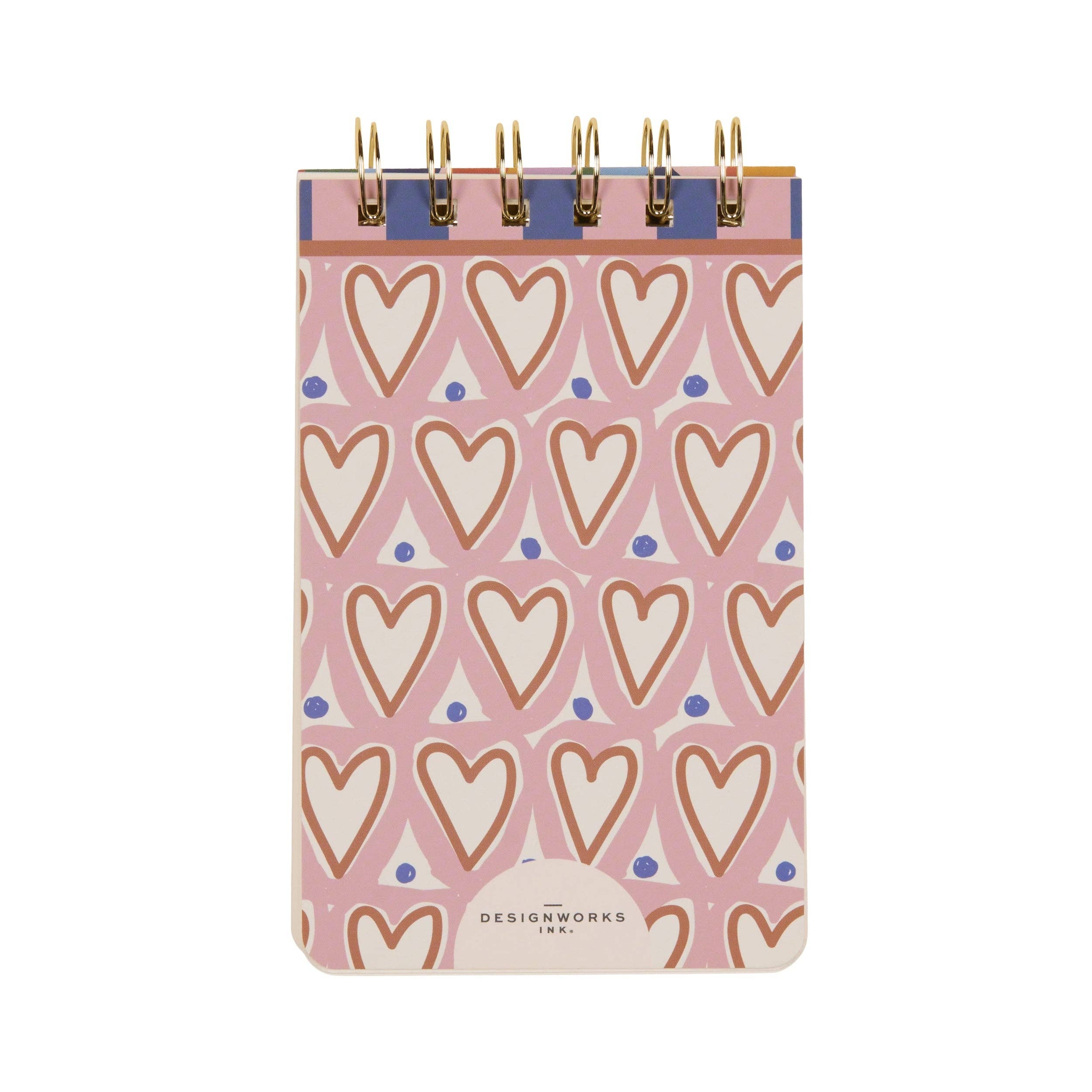 Adopo Hearts Twin Wire Notepad