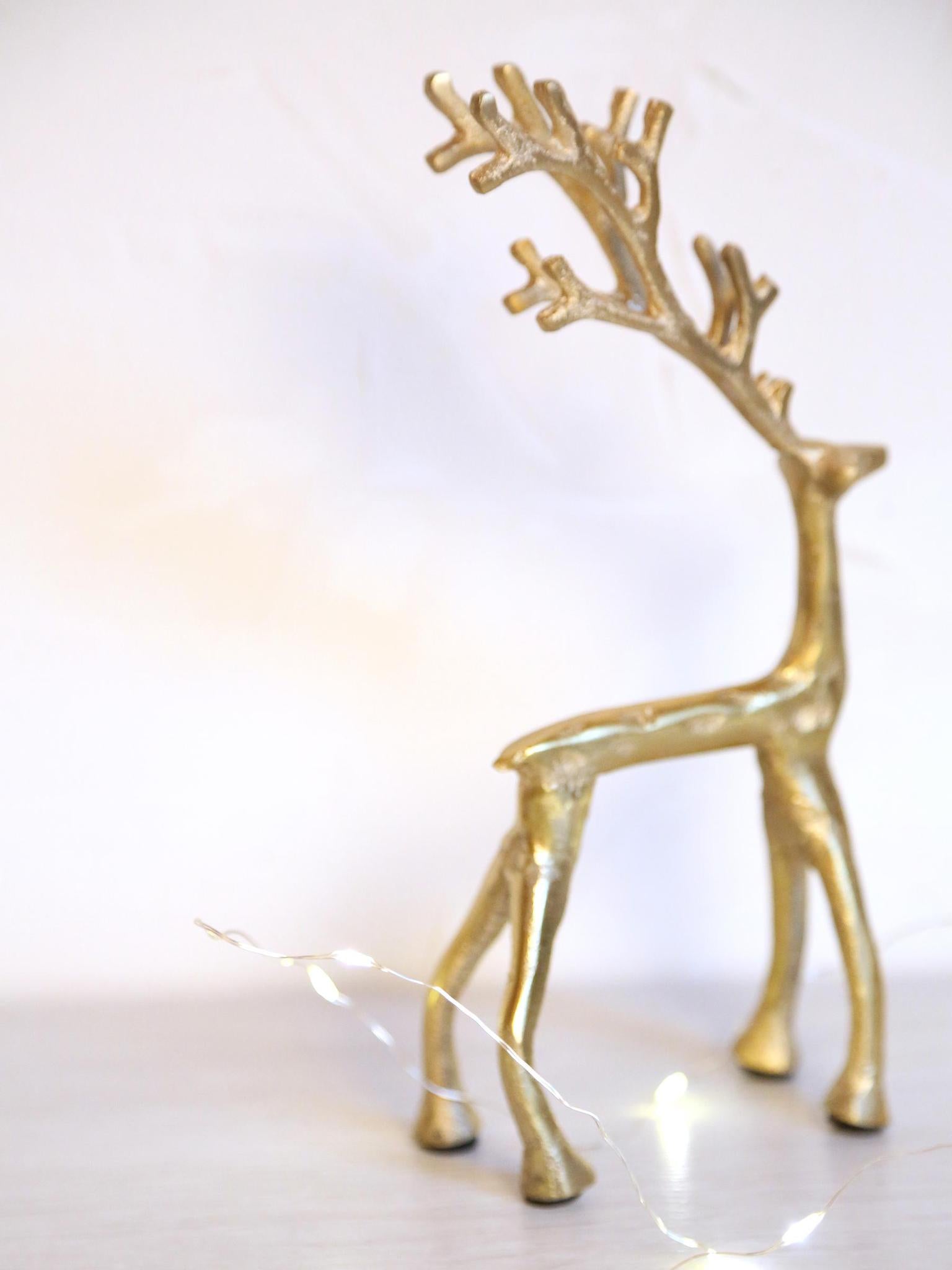 Marely deer Ornament - Brass