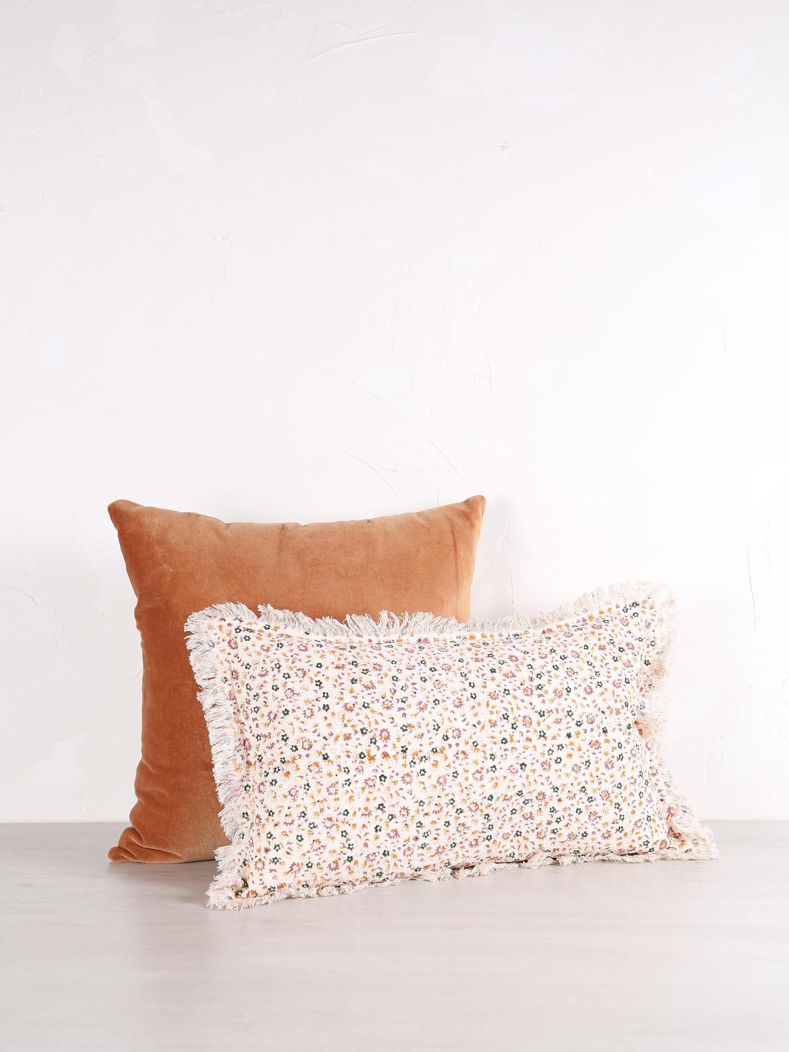 CRAFTED - Ceto Hand Fringed Cushion