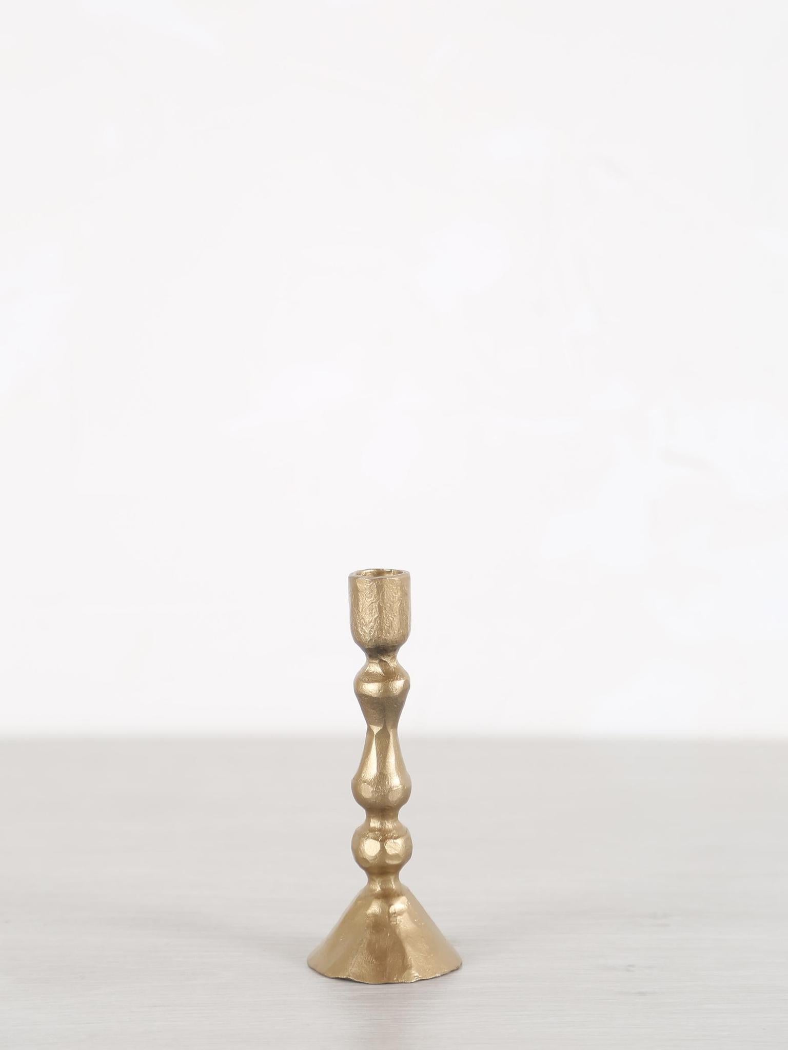 Ingrid mini candlestick - Brass