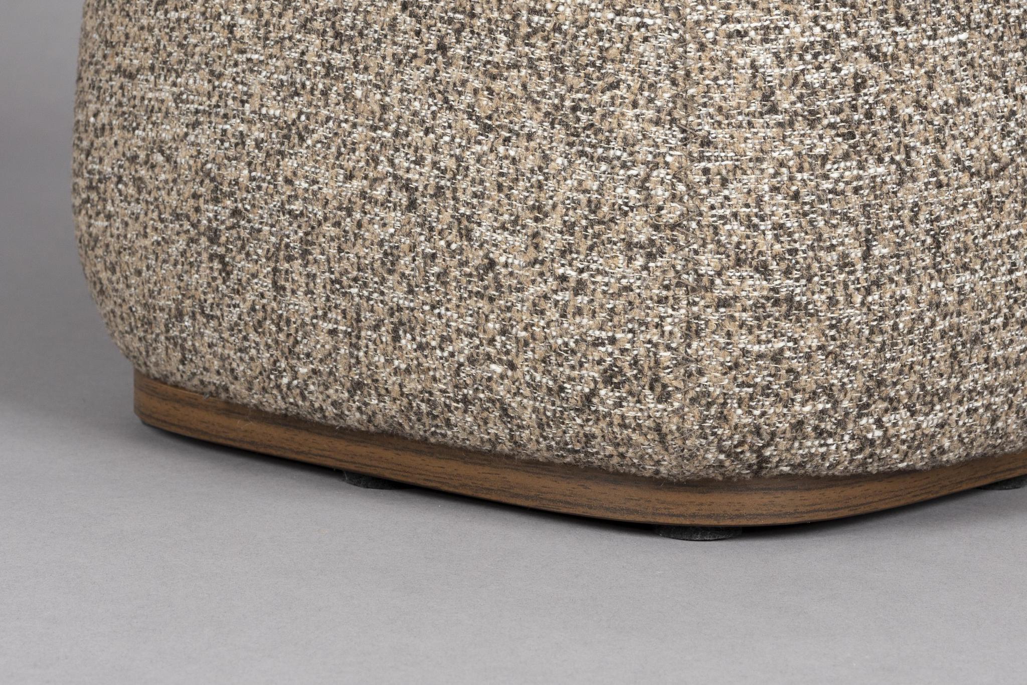 Shelley Upholstered Side Table - 2 Colours Available