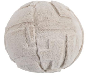 Tovi Geometric Textured Cushion Ball