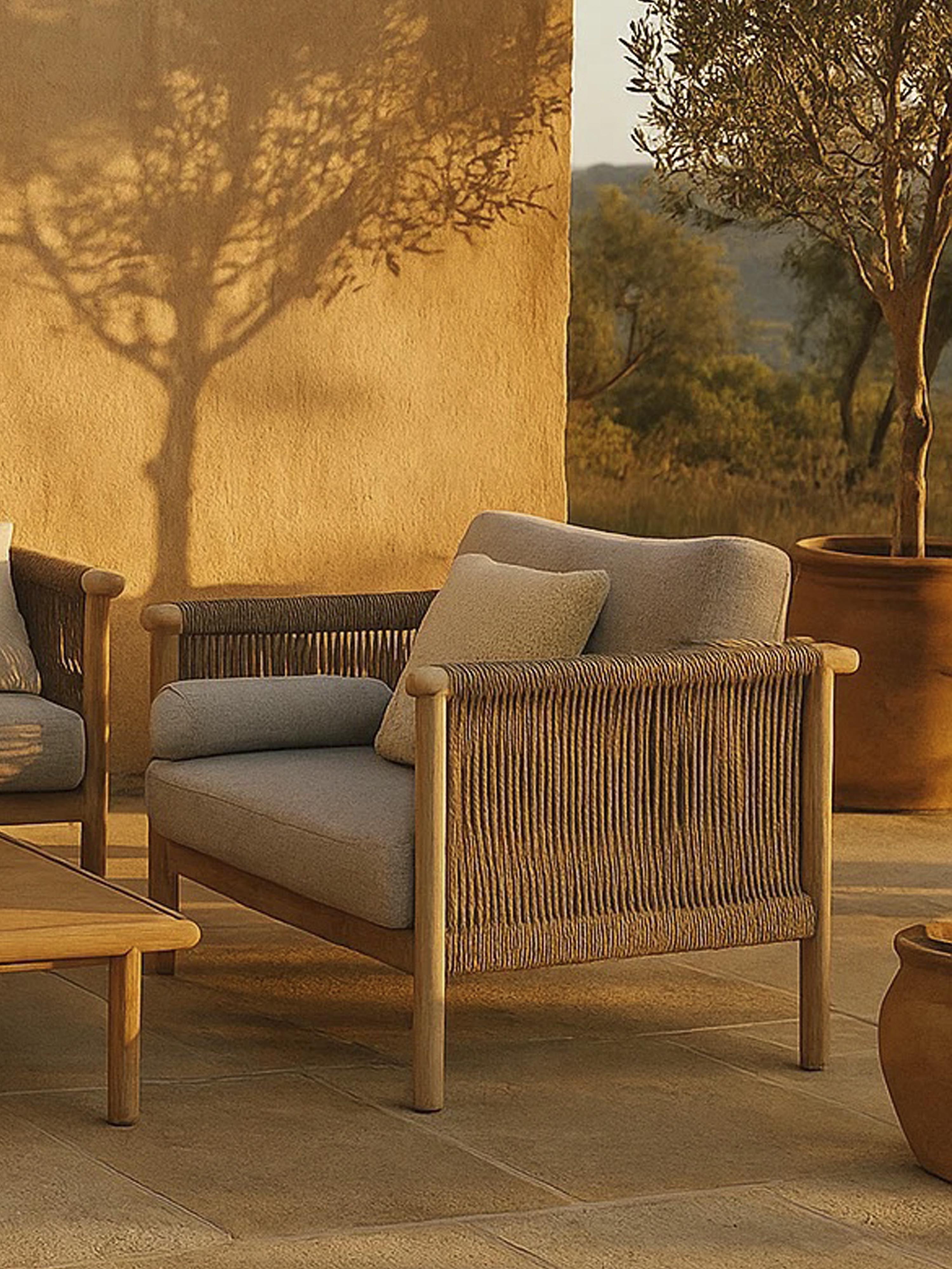 Oasis Outdoor Set Of 2 Lounge Chairs