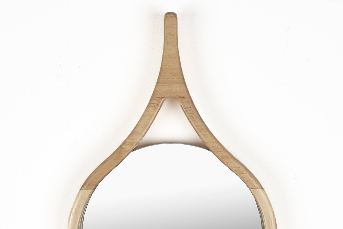 Thun Oval Wooden Mirror