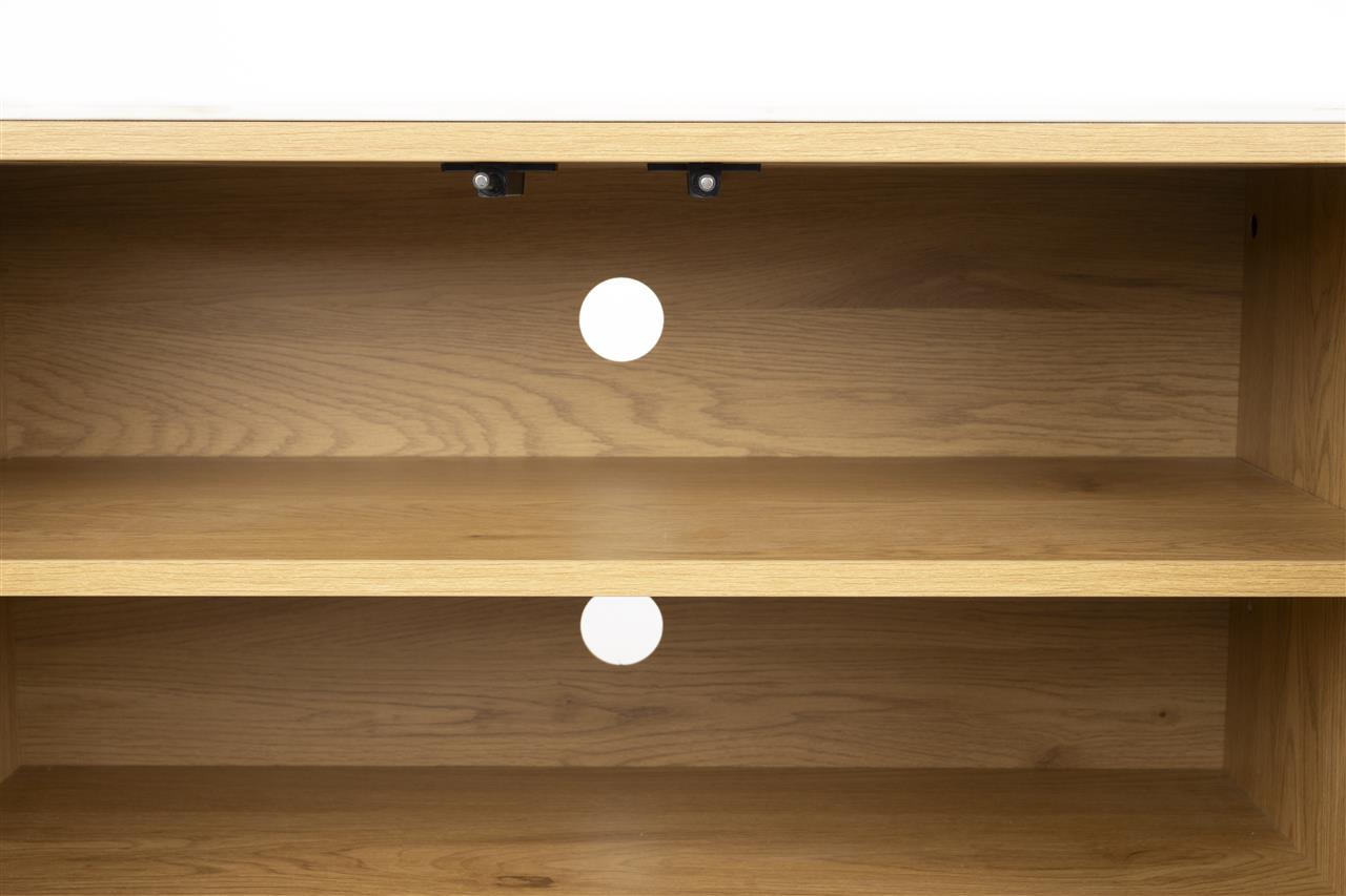 Alamora Low Side Board - Oak Tone