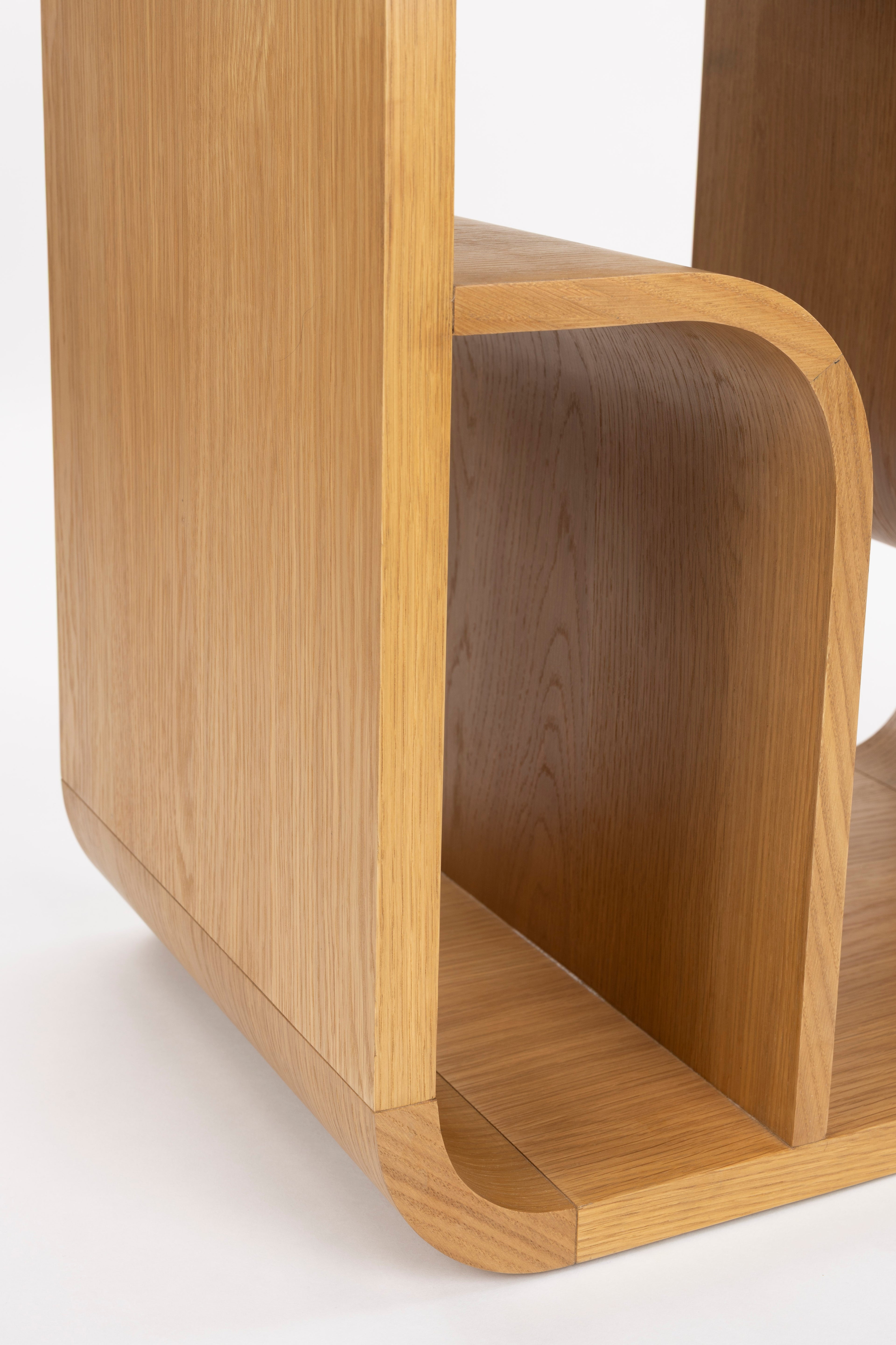 Seven Small Cabinet - Oak