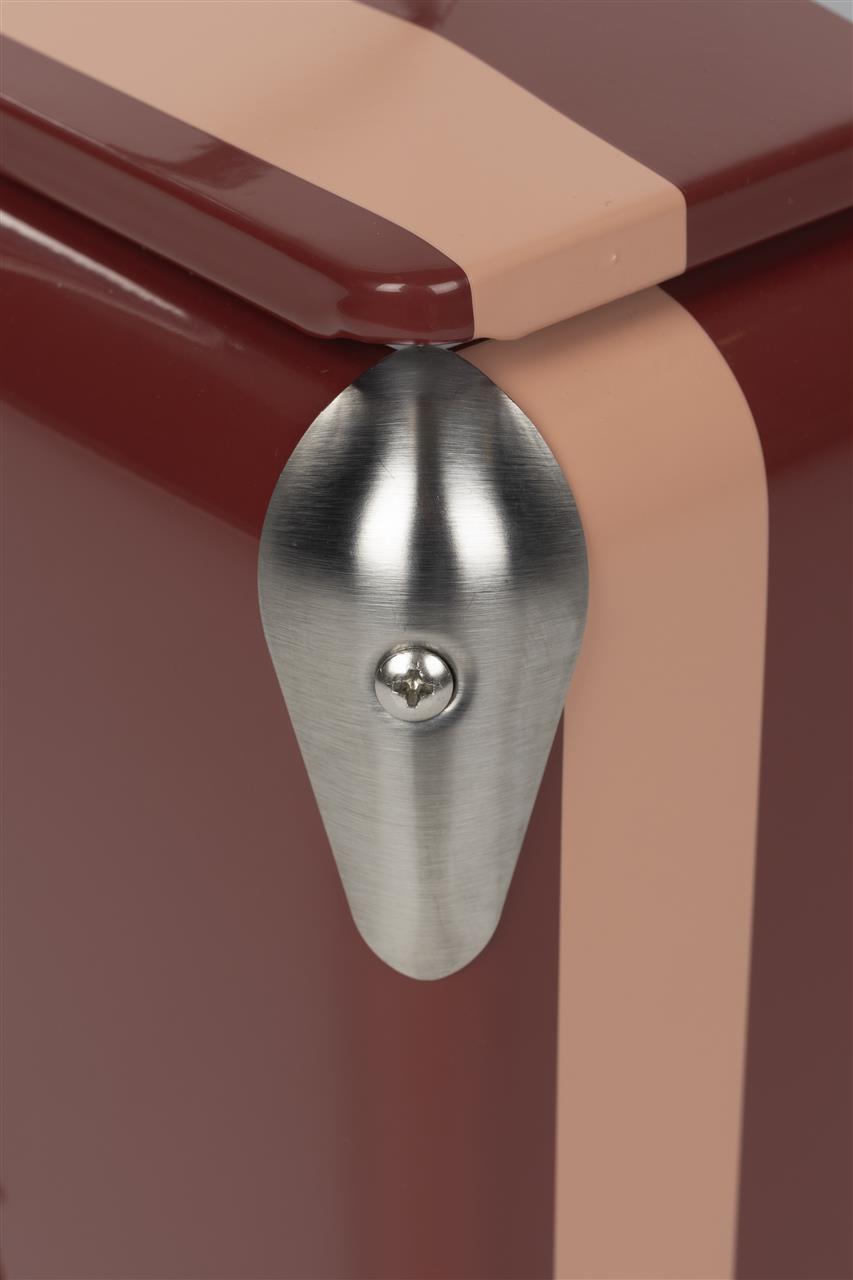 Cooler Be Wine Cool Box - Burgundy Stripe
