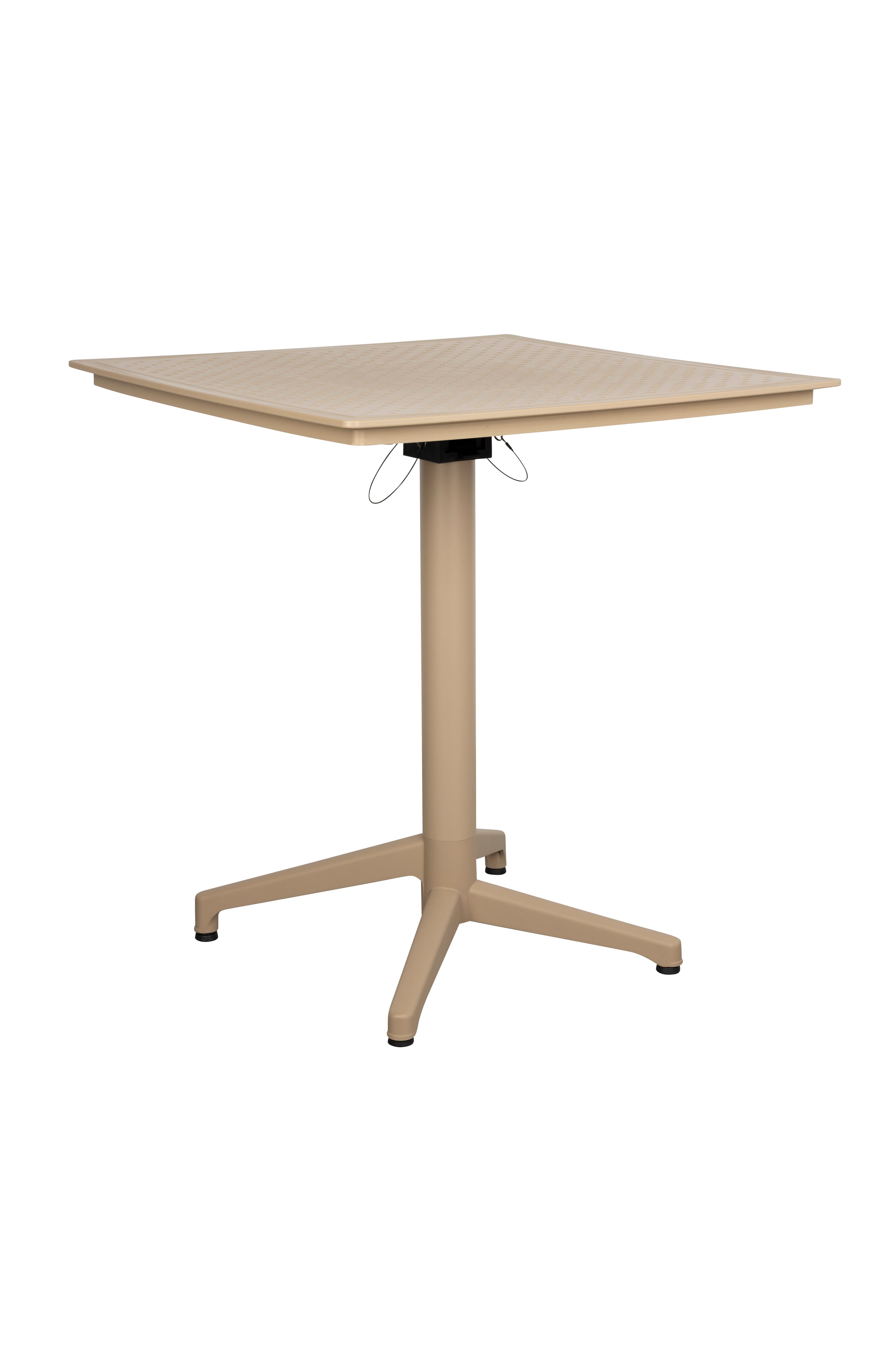 George Foldable Bistro Table - Beige