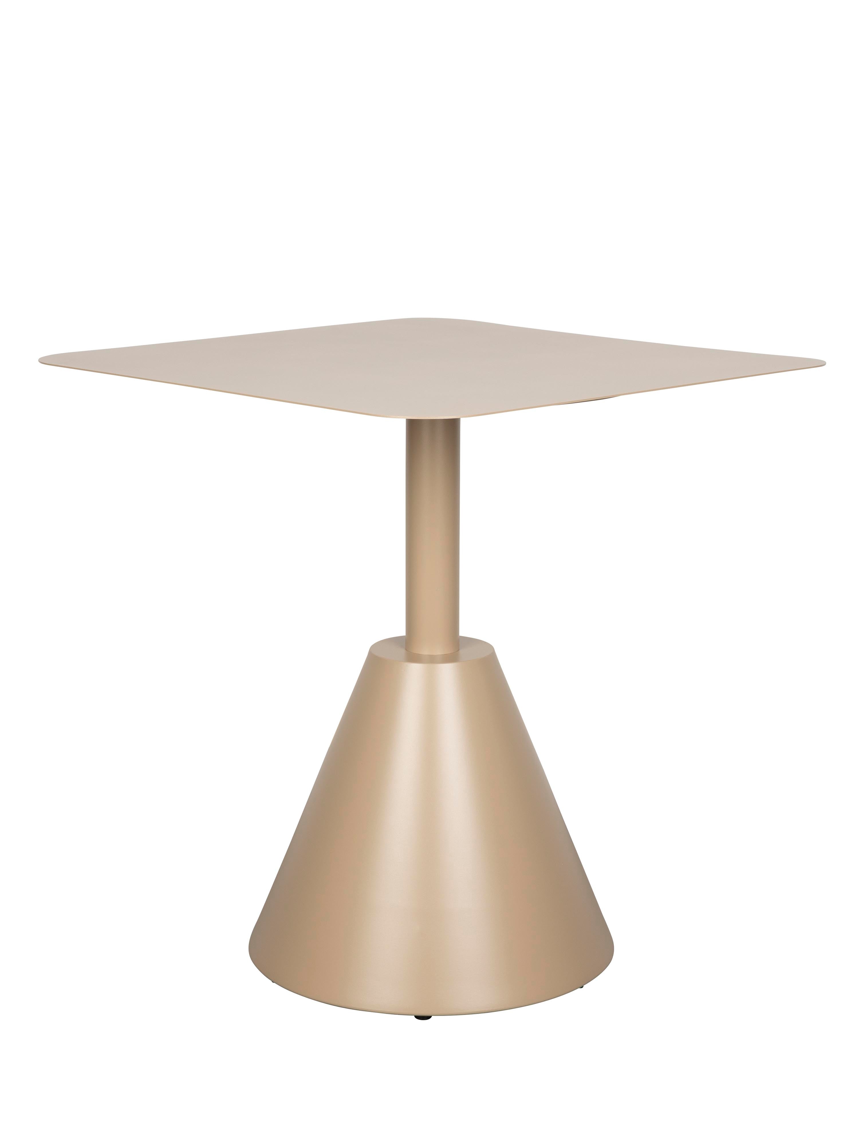 Fae Metal Bistro Table - Beige