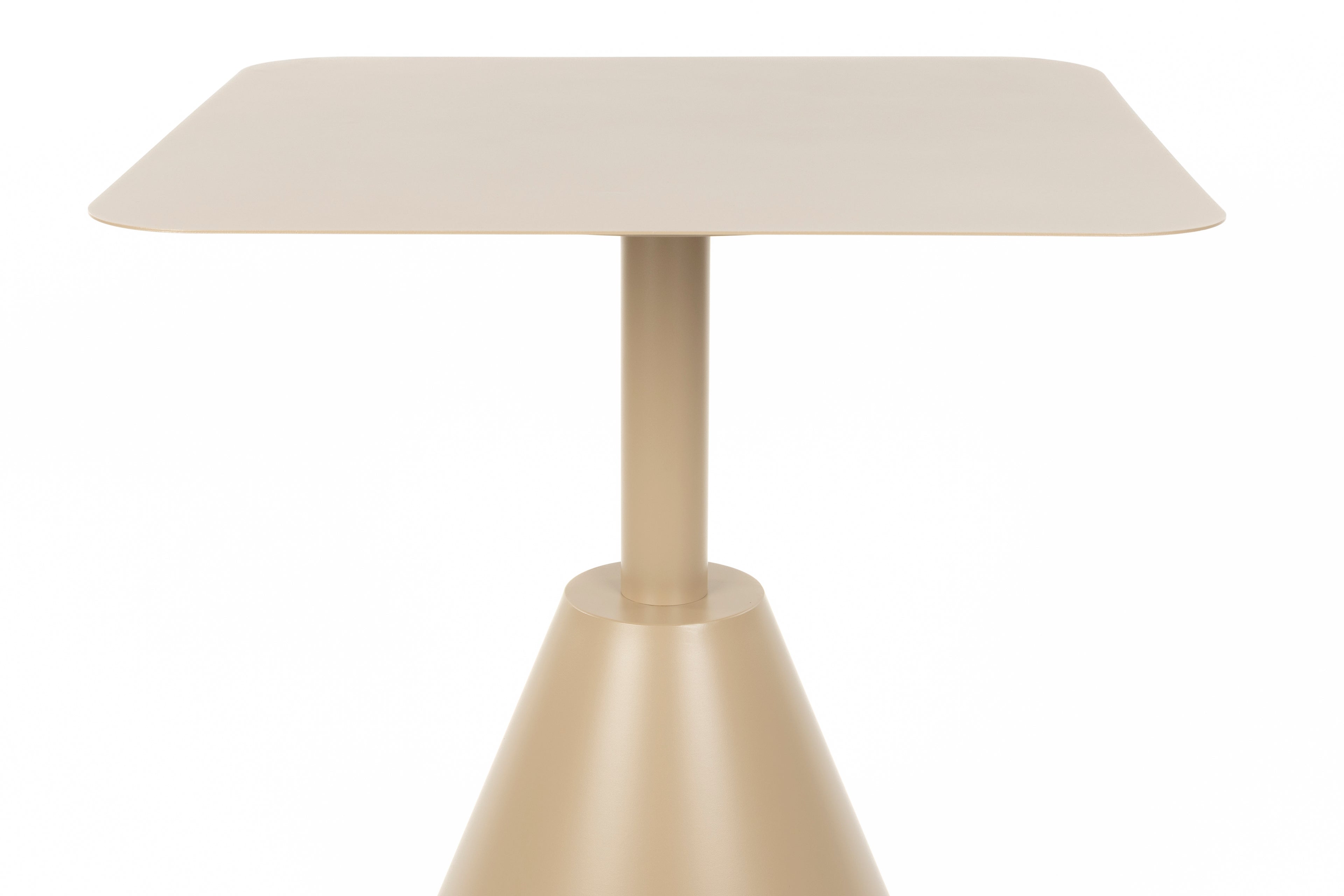 Fae Metal Bistro Table - Beige