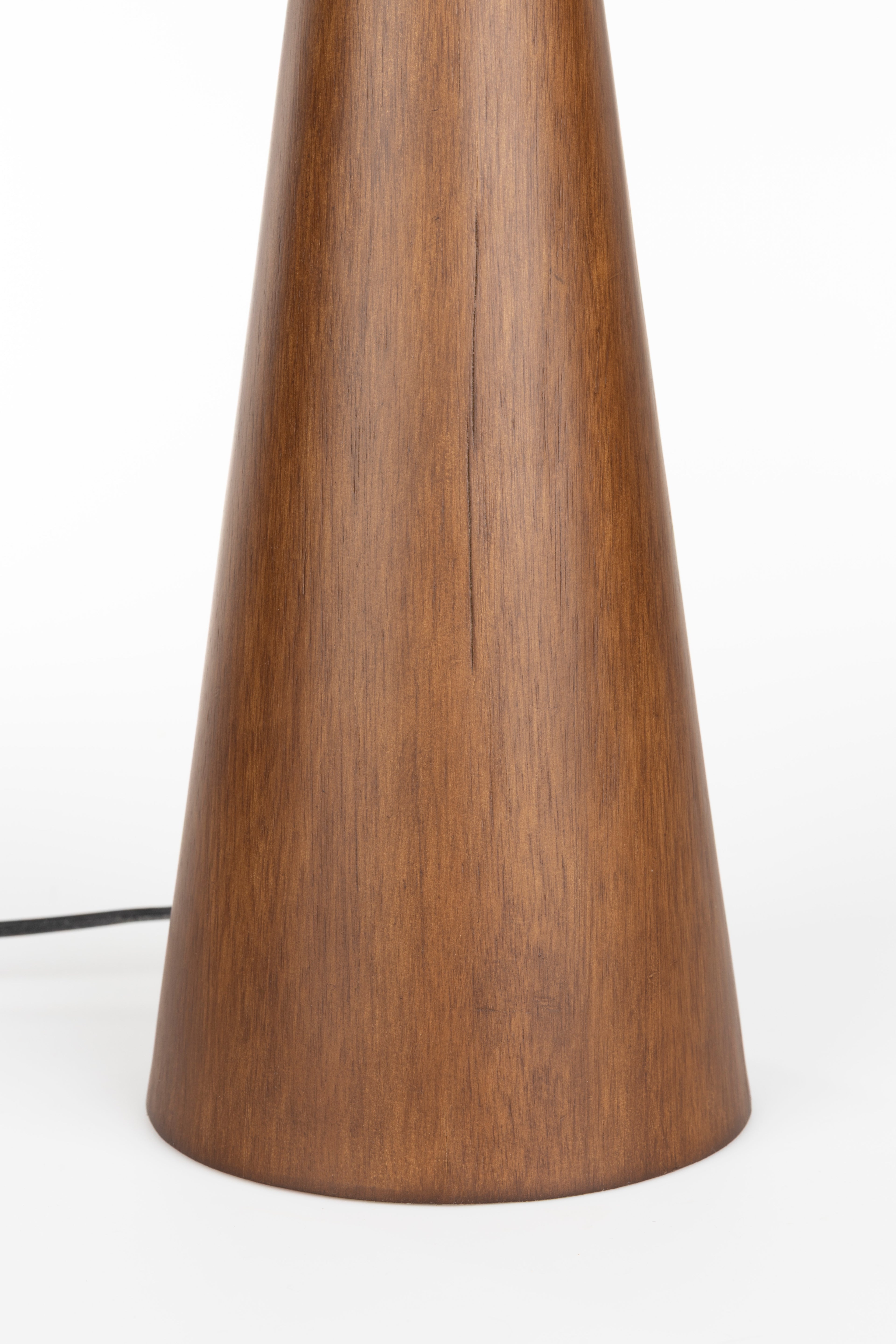 Moral Acacia Wood Table Lamp - Sizes Available