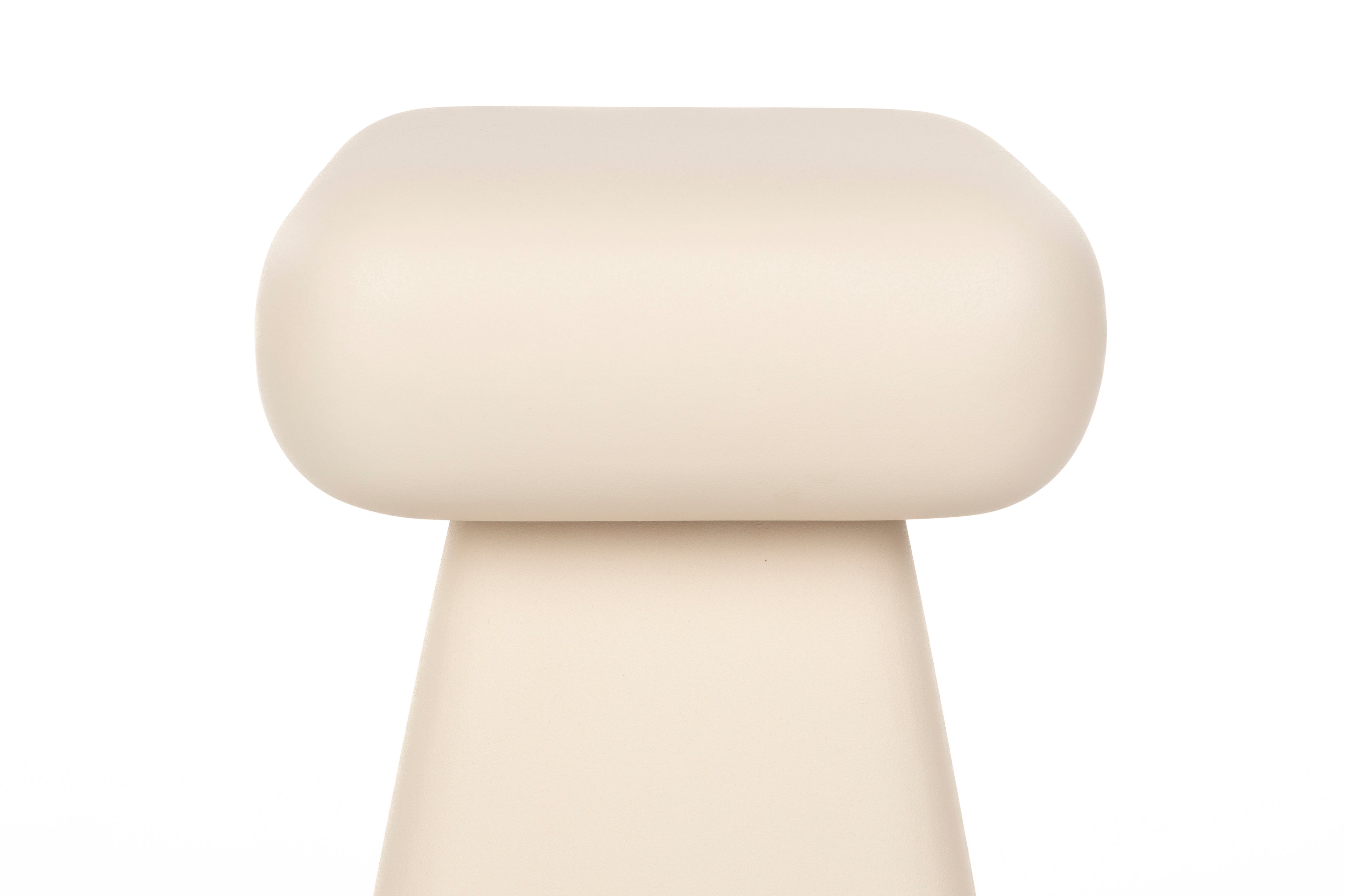 Earth Iron Stool - Beige