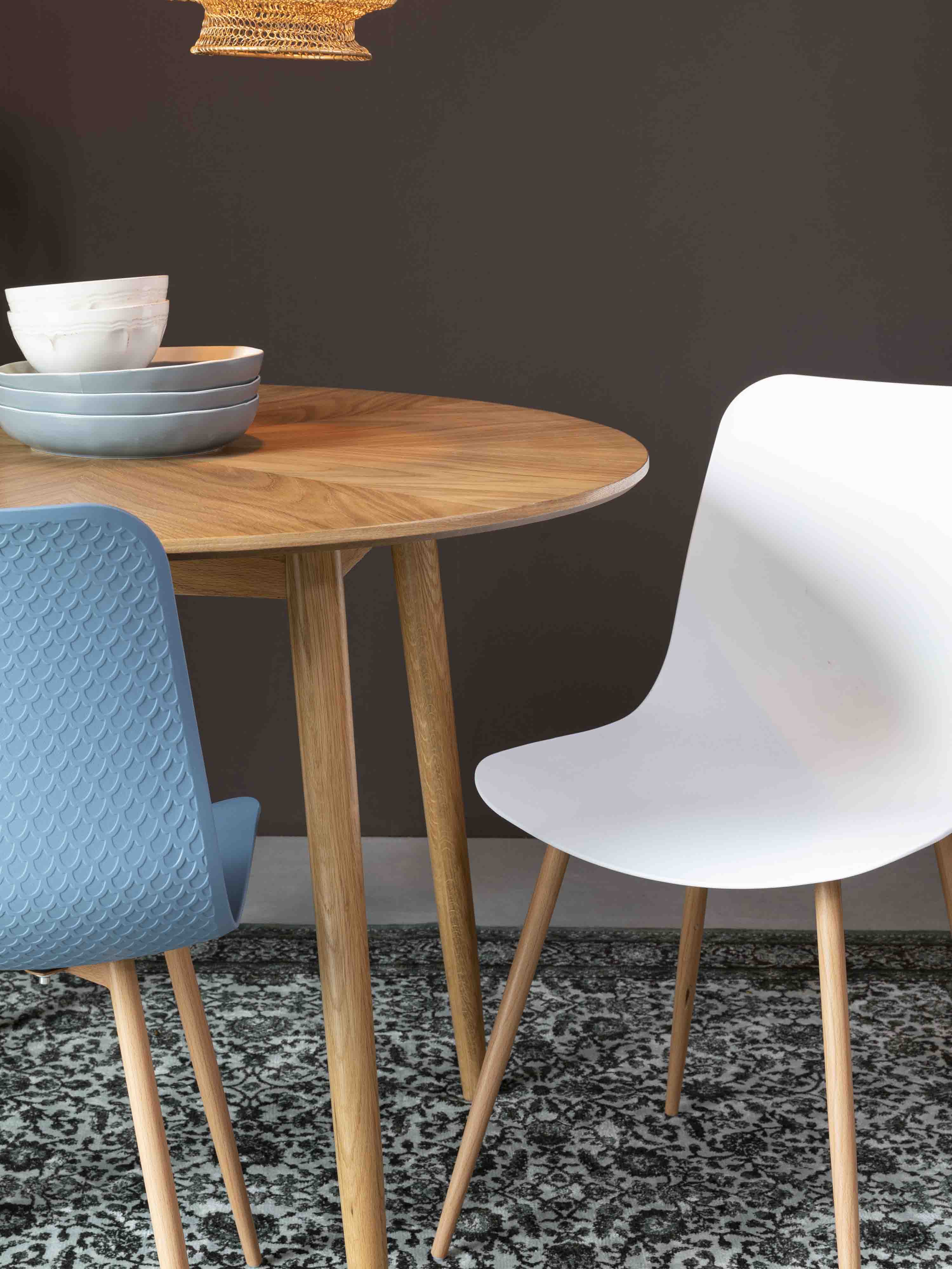 Leona Dining Chair (set of 2) - 4 Colour options