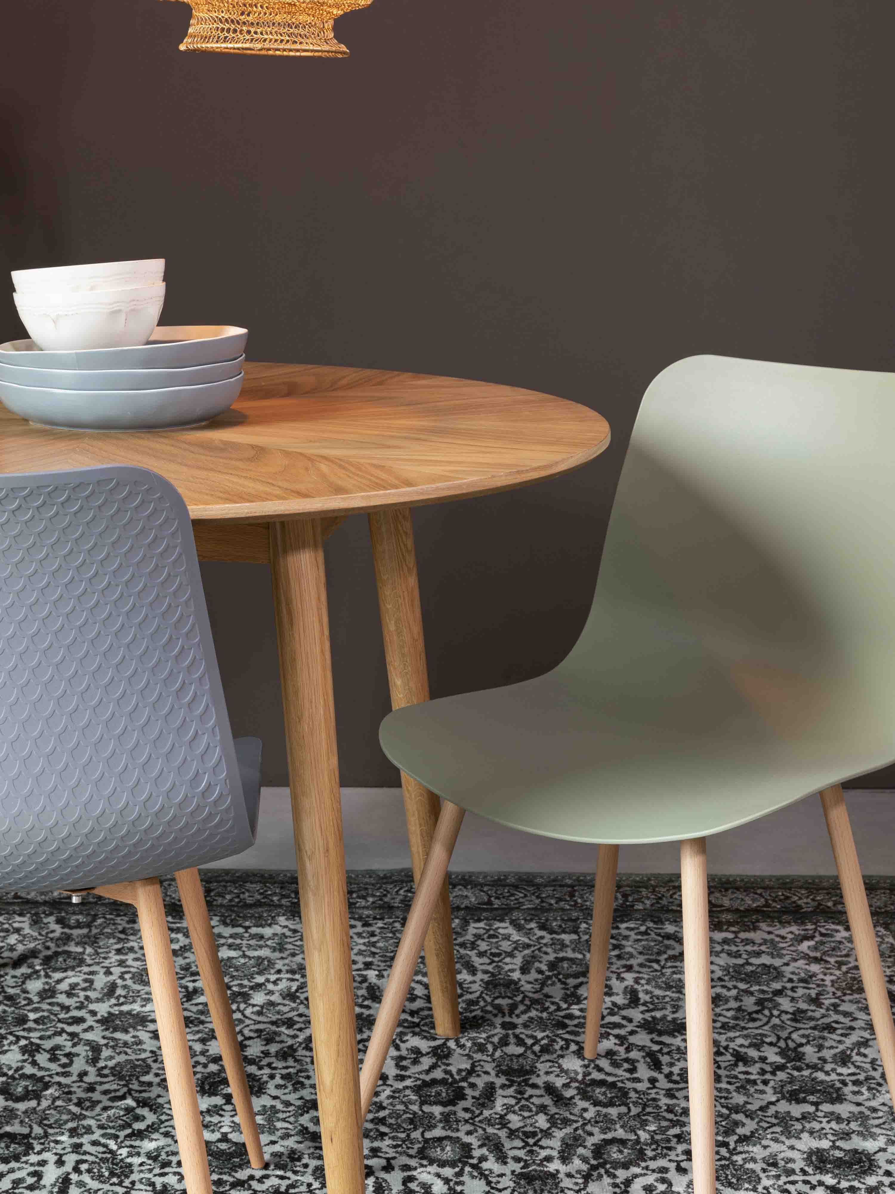 Leona Dining Chair (set of 2) - 4 Colour options