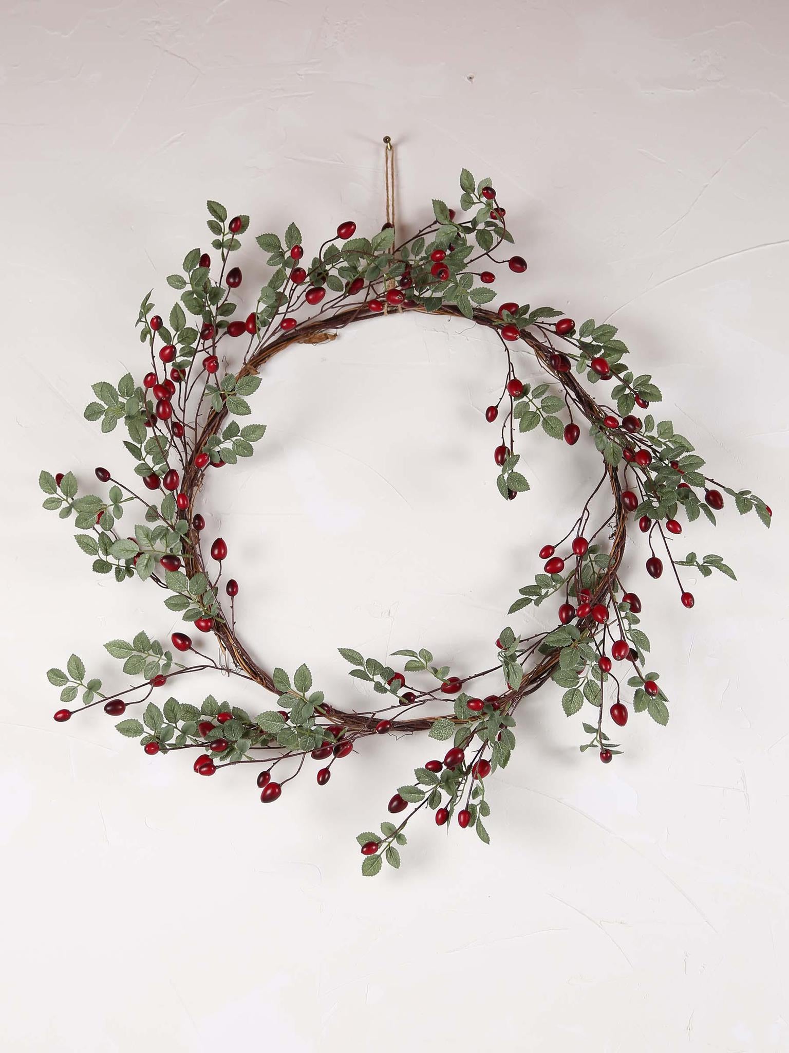 Rose berry Wreath