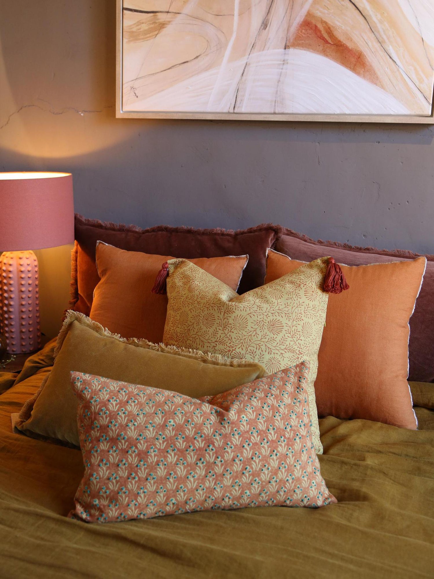 CRAFTED - Enyo Hand Embroidered Cushion