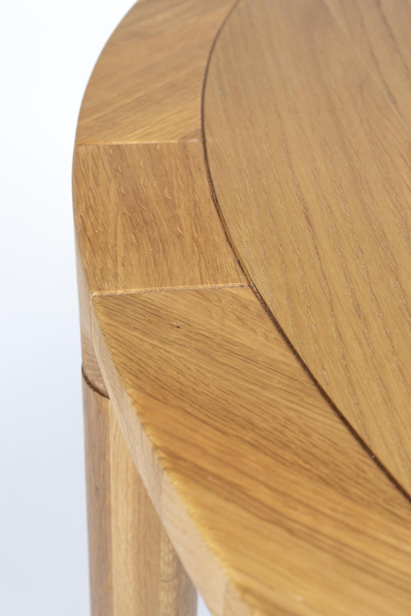 Storm Wooden Round Dining Table - 3 Colours Available