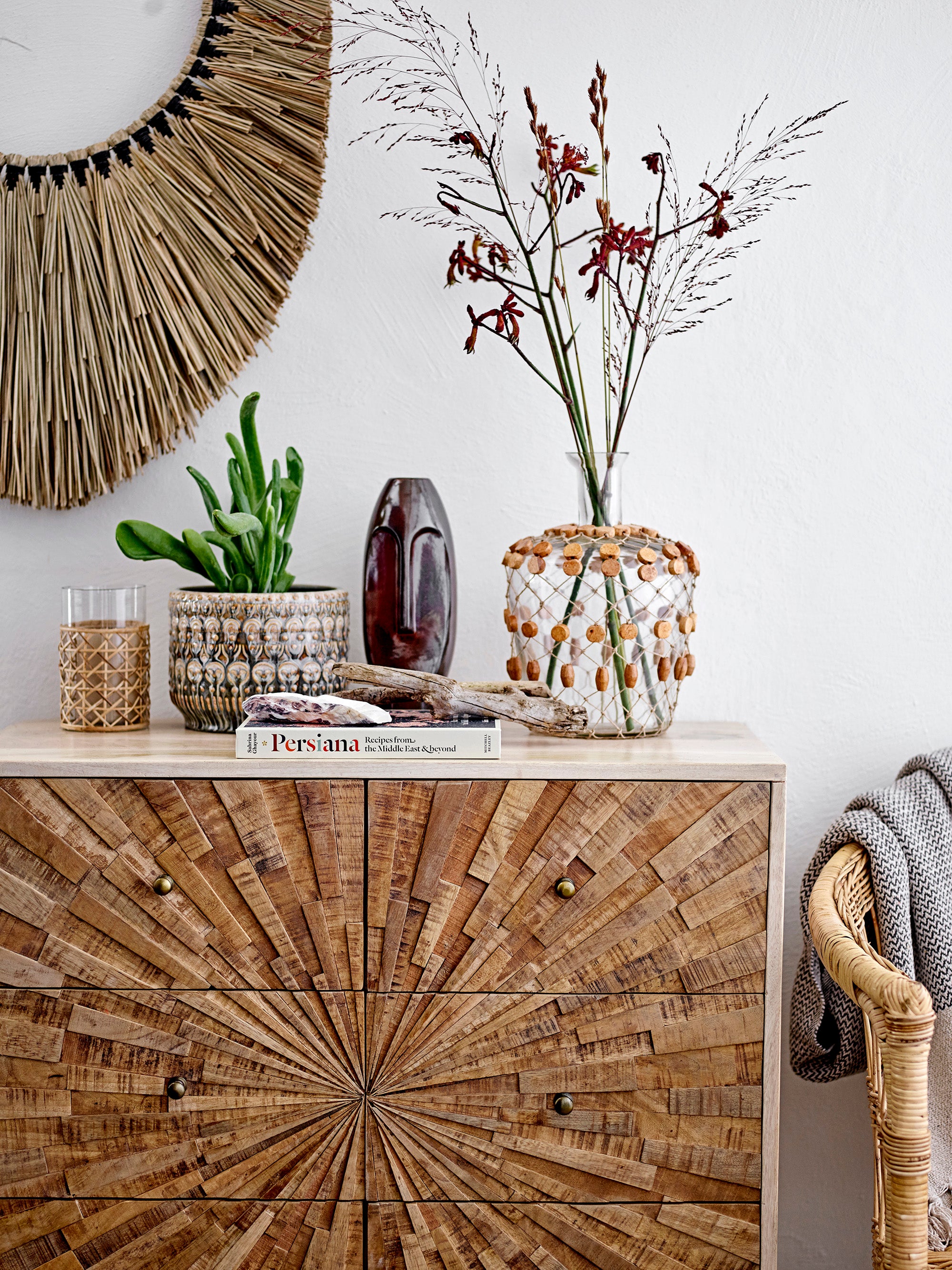 Matt Dark Grey Recycled Cotton Throw