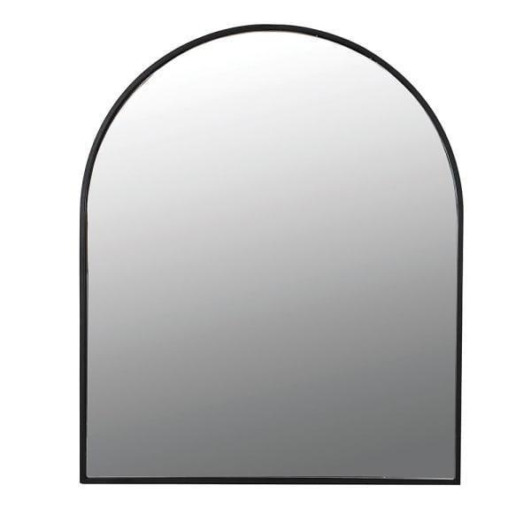 Simple Black Arch Mirror - 2 Sizes Available
