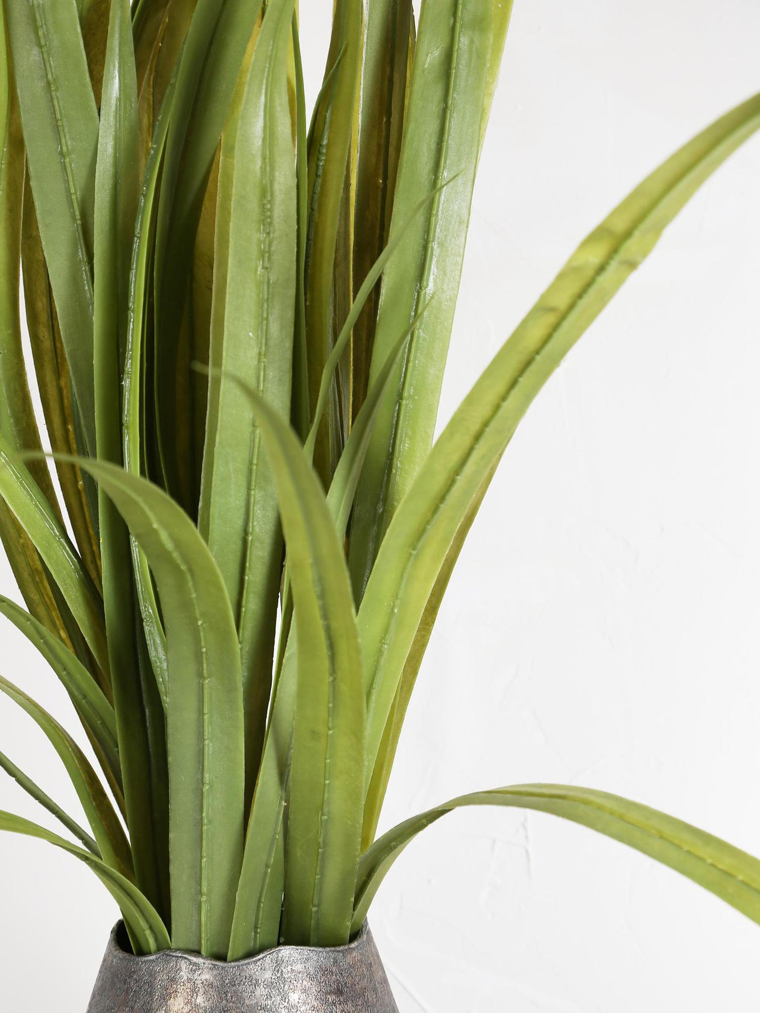 Tall Faux Green Grass Spray