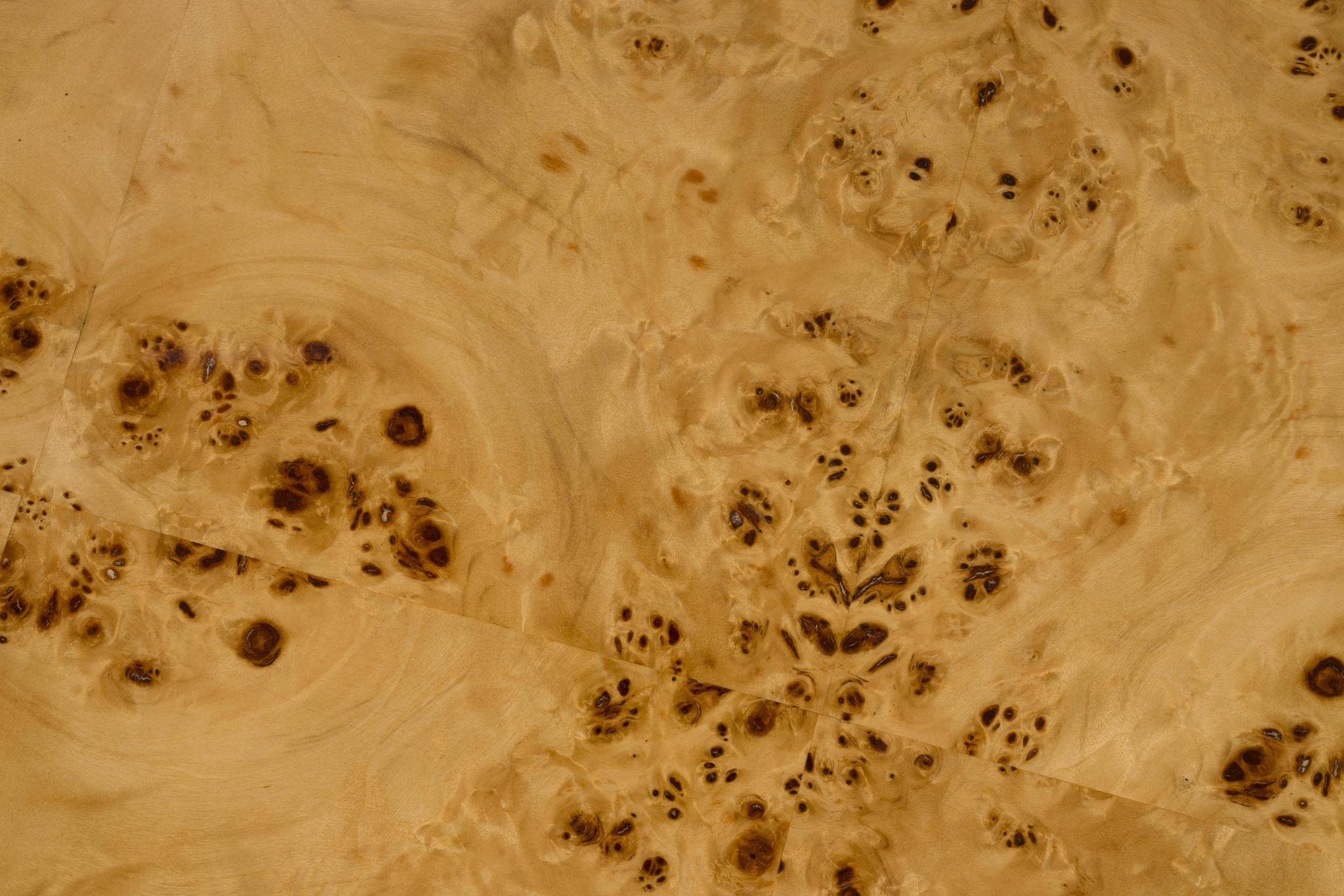 Quinn Side Table - Burl Wood