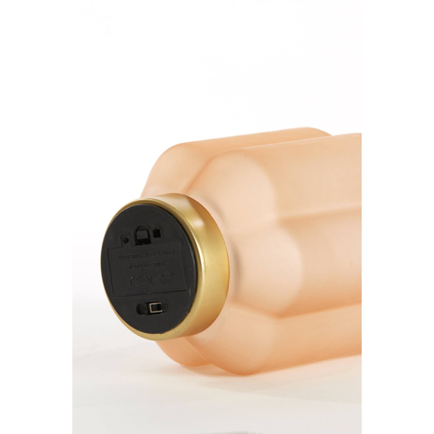 Yvias Table lamp - LED Matt Glass - Orange, peach & Gold