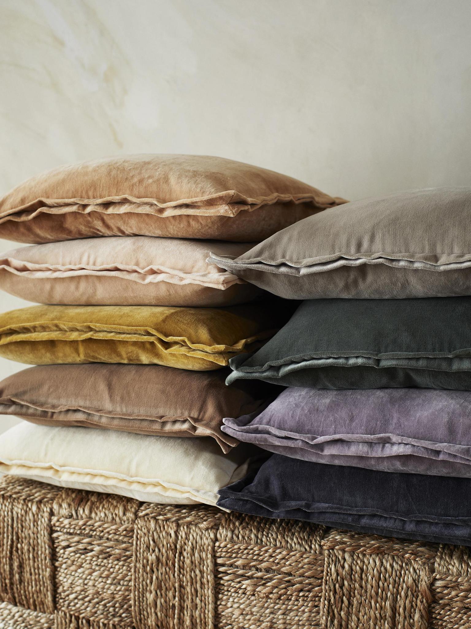 Soft Velvet Cushion - 3 Colours Available