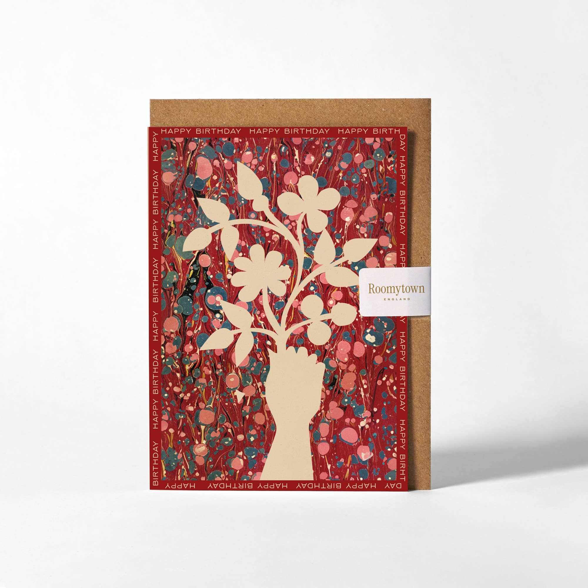 Greetings Card - Posy in Hand