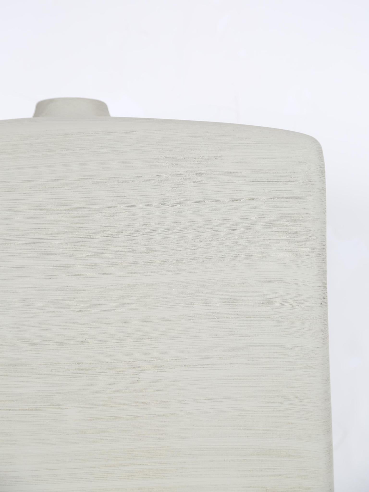 Janettee Rectangle Shaped Vase - Beige