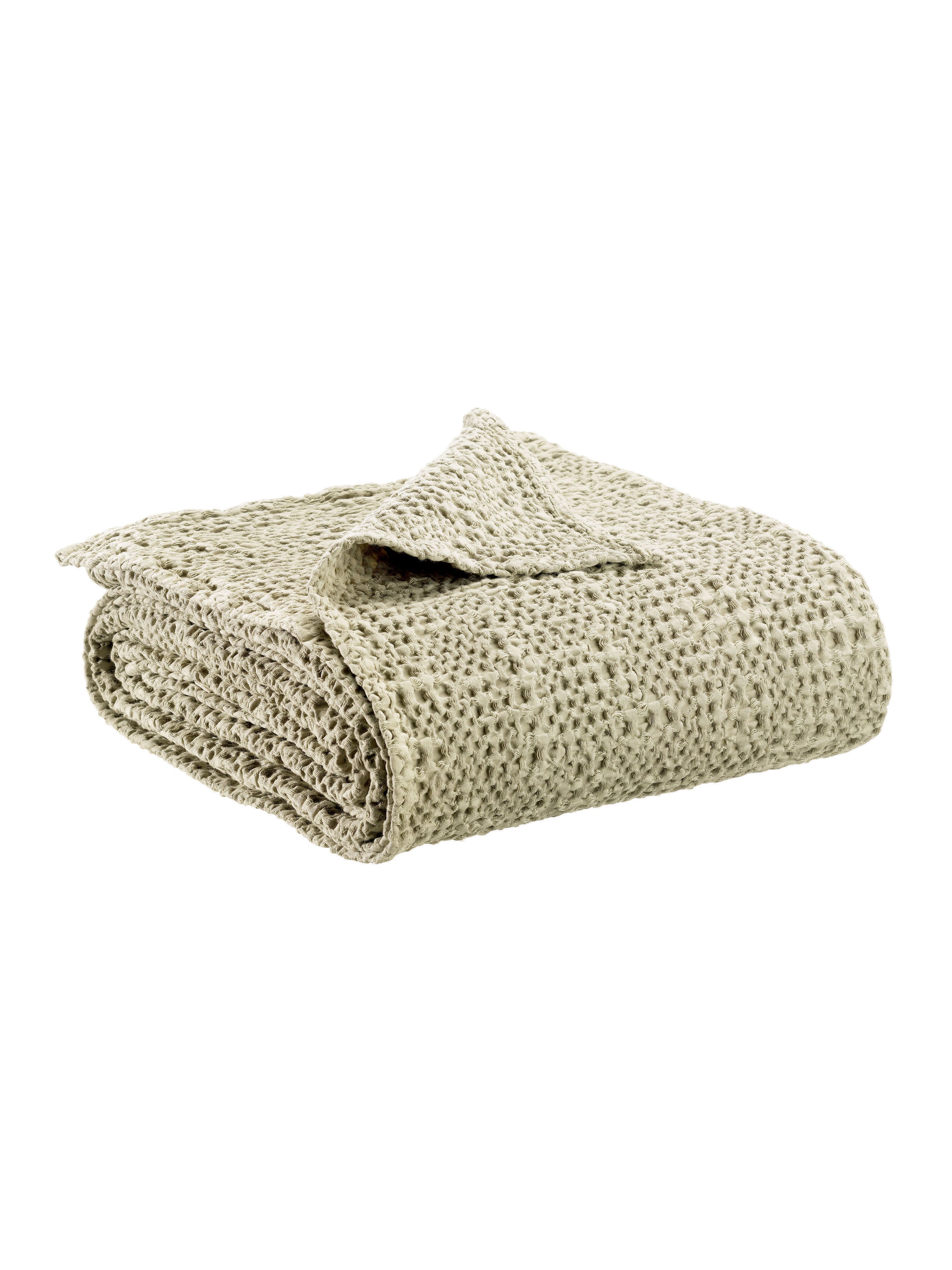 Stonewashed Cotton Tana Throw Pinede - 140x200