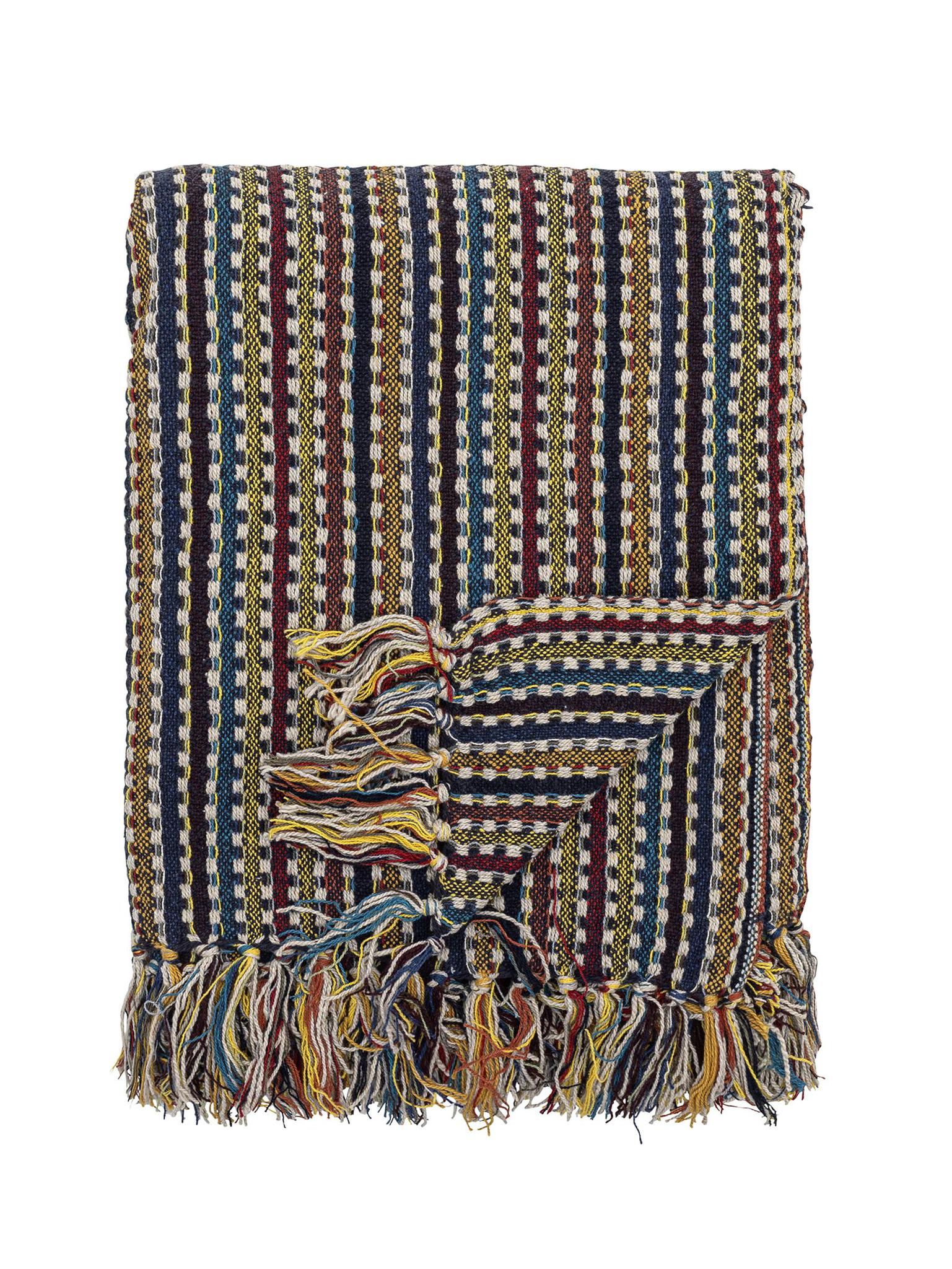 Lazzario Recycled Cotton Throw - Multicoloured