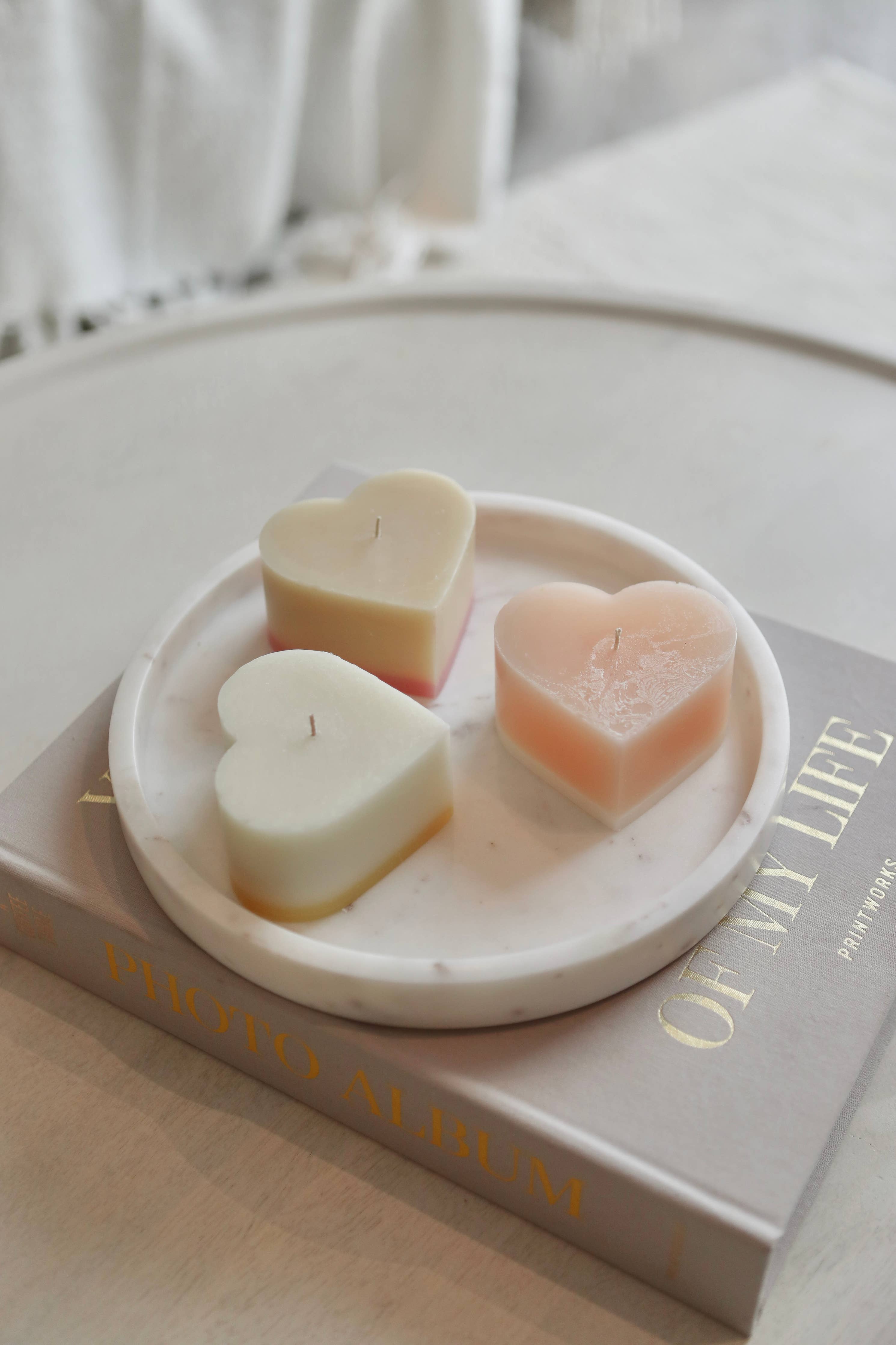 Small Heart Candle