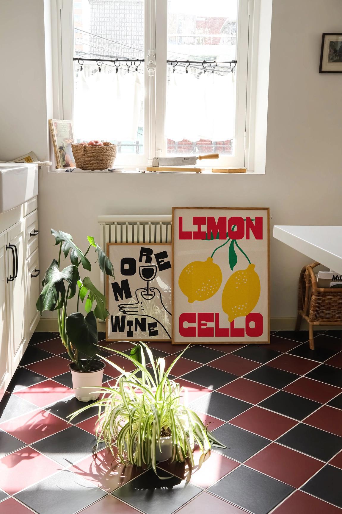 "Limoncello" print