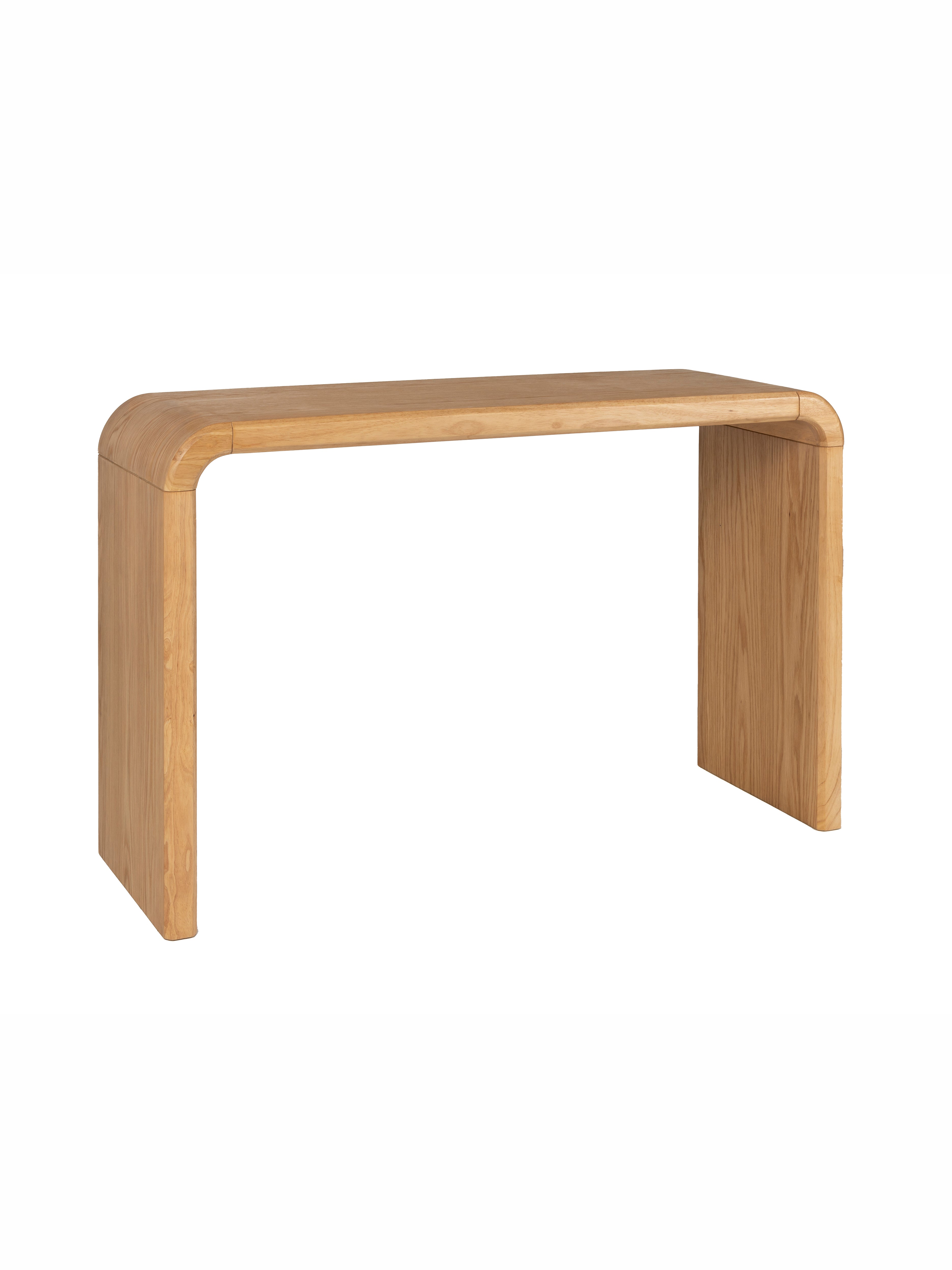 Brave Console Table - Solid Rubber Wood - Naturel