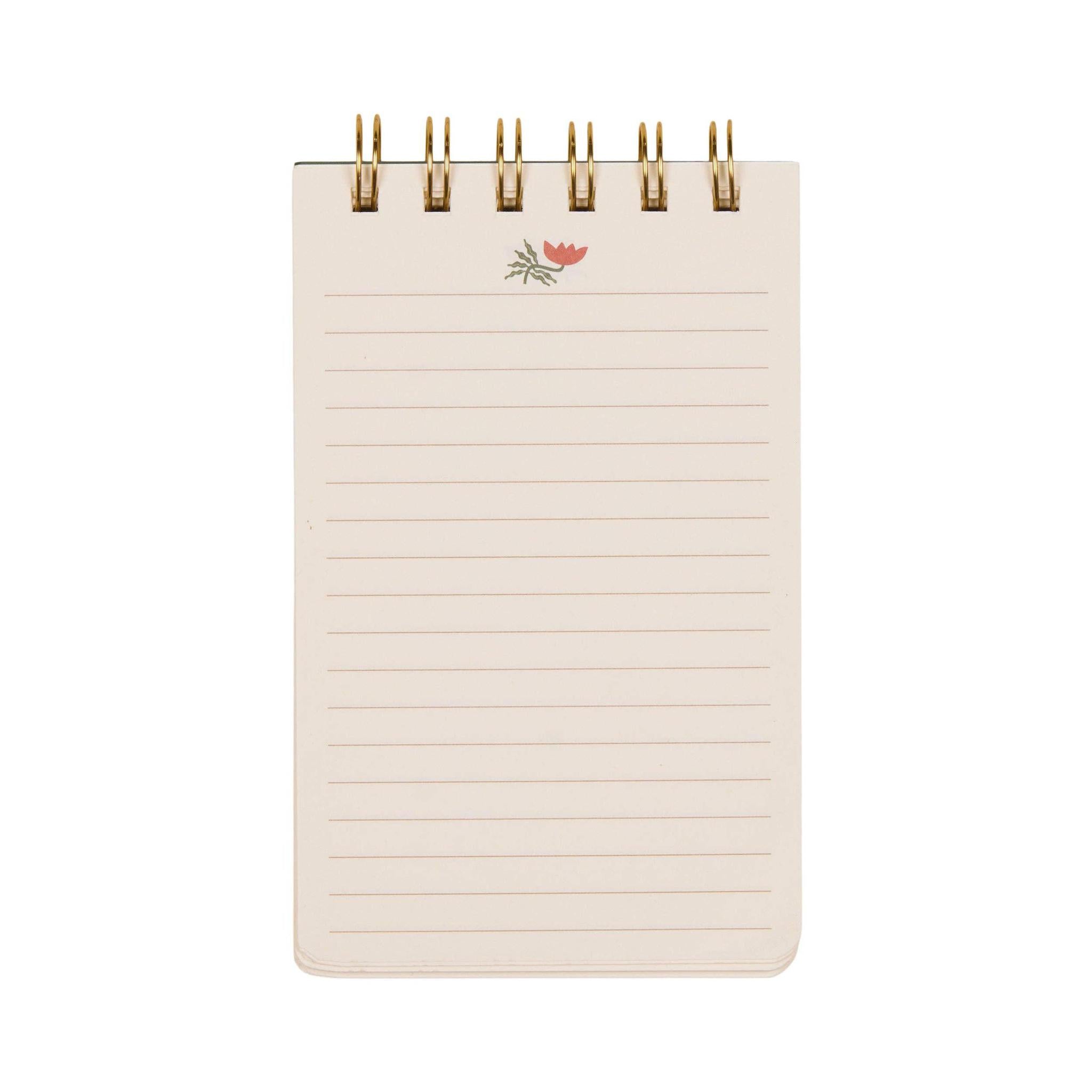 Adopo Flower Twin Wire Notepad