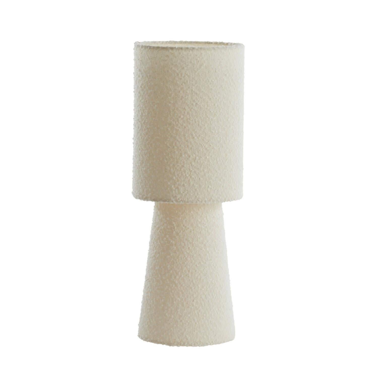Mikkel Table lamp bouclé cream