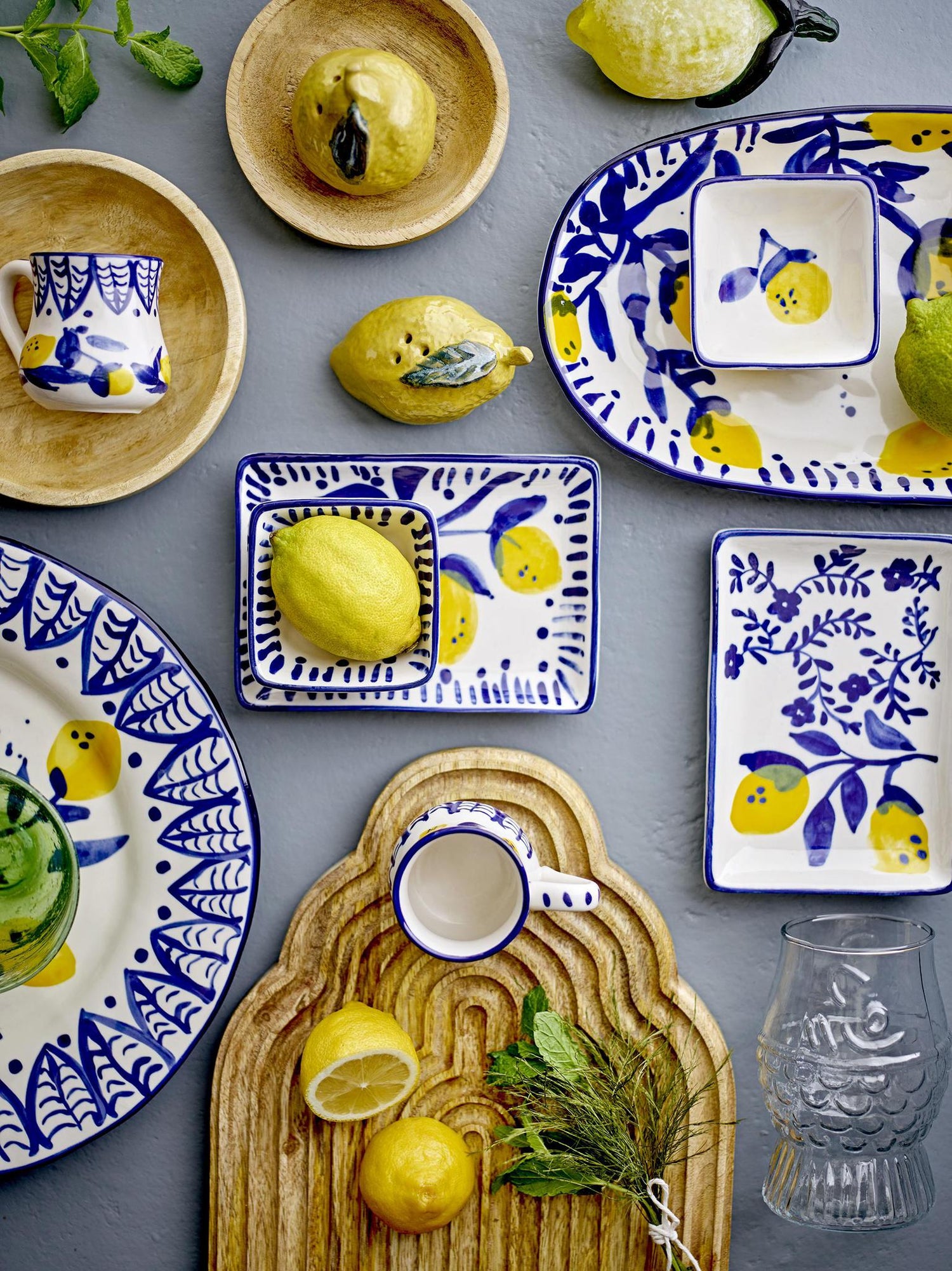 Limone Deco - Yellow - Glass