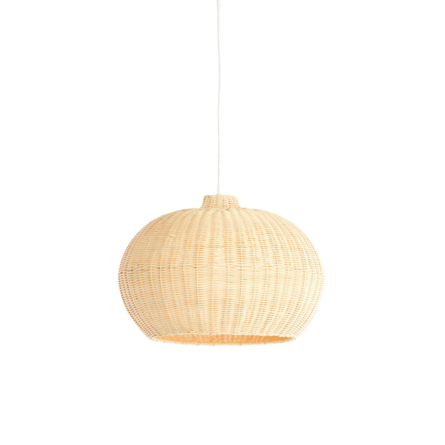 Melzor Hanging lamp - Rattan, natural - 45x32cm