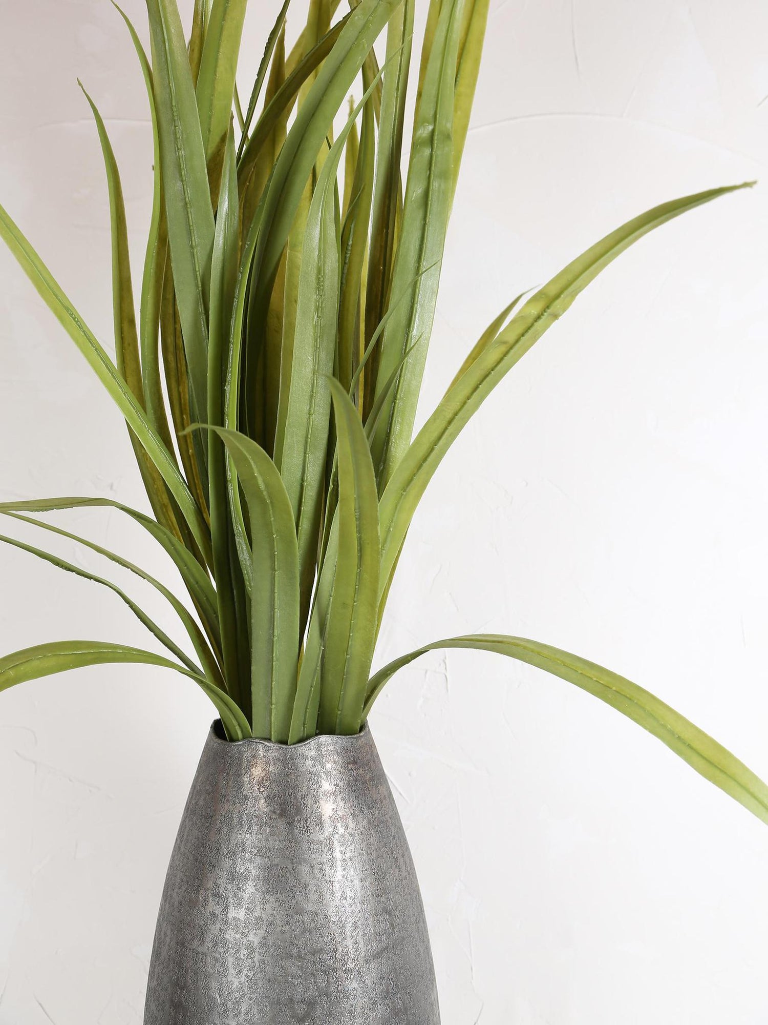 Tall Faux Green Grass Spray