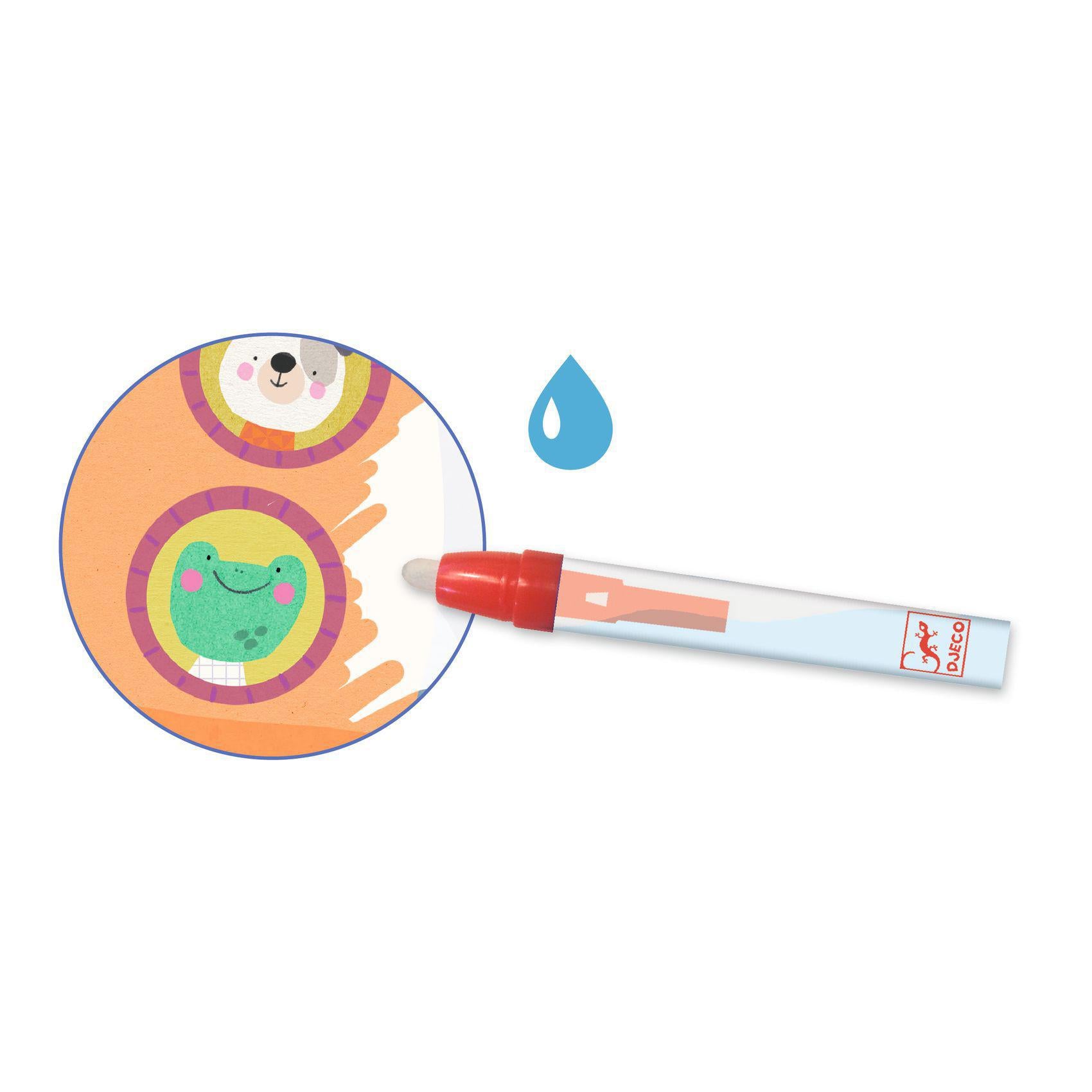 Magic colouring - On the Road