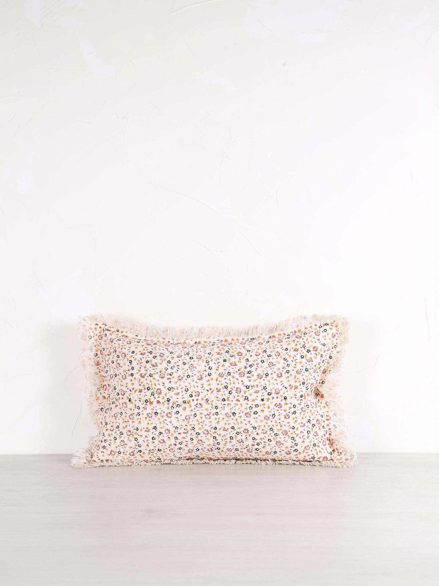 CRAFTED - Ceto Hand Fringed Cushion