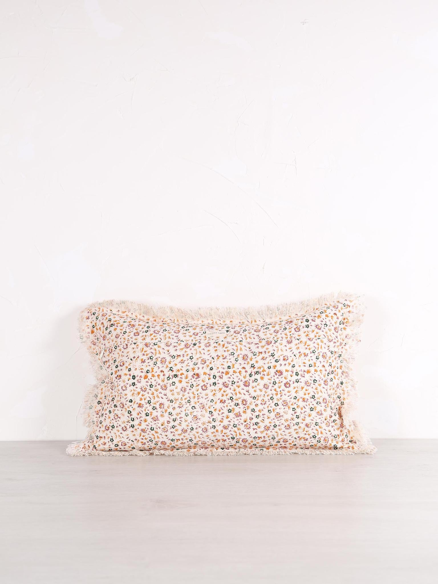 CRAFTED - Ceto Hand Fringed Cushion