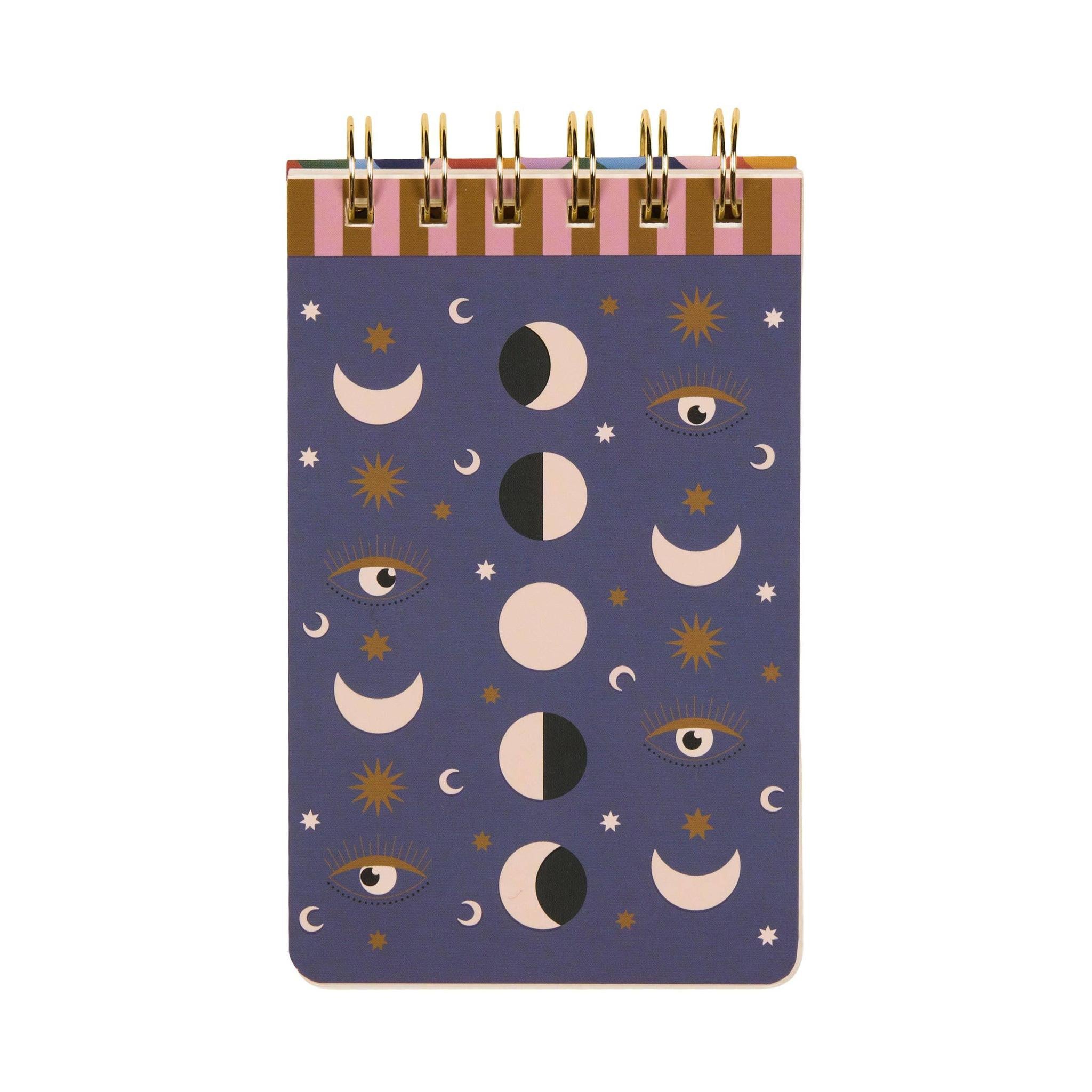 Adopo Moon Phases Twin Wire Notepad