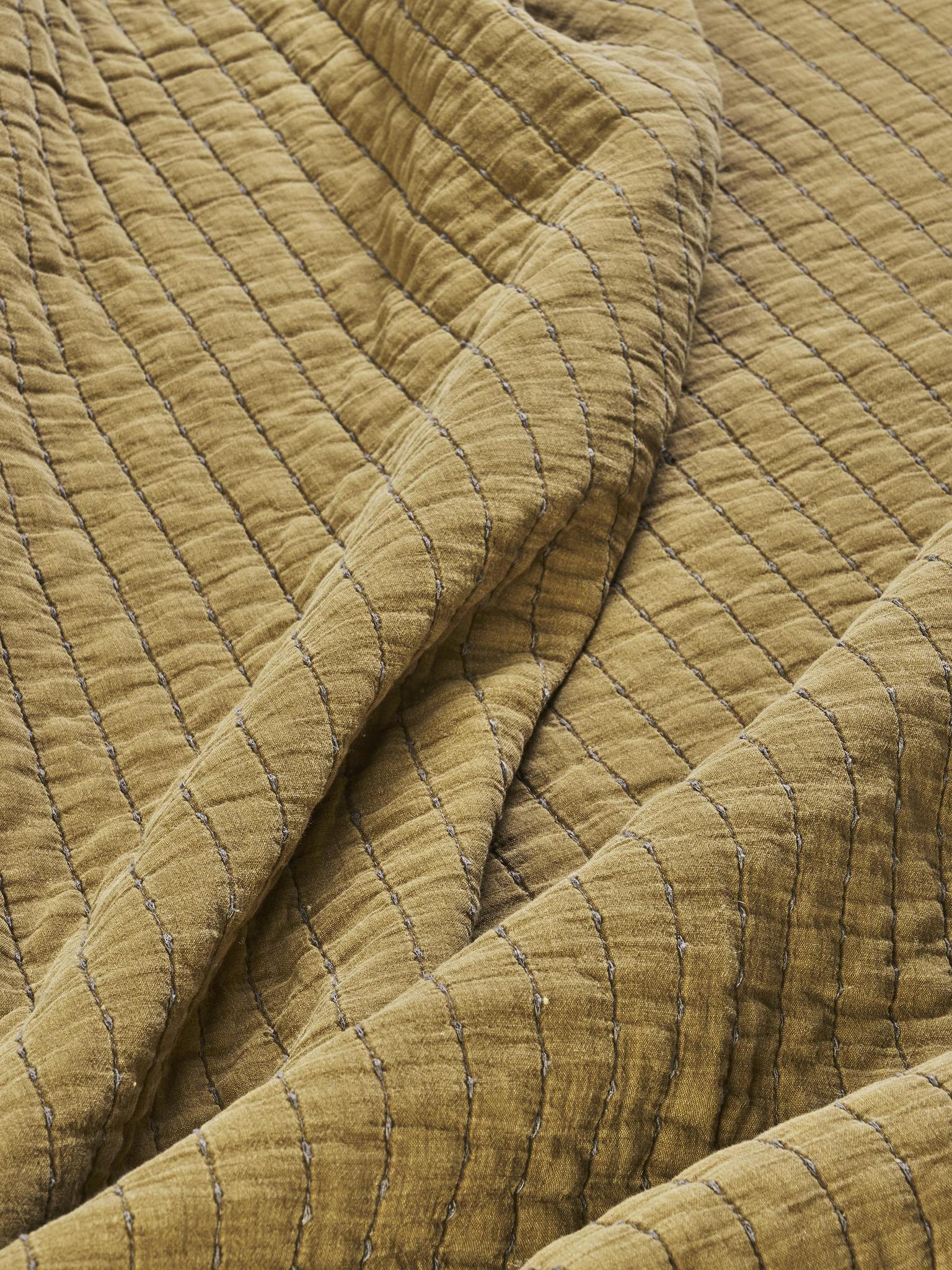 Quilted cotton bed cover - Colour options Available