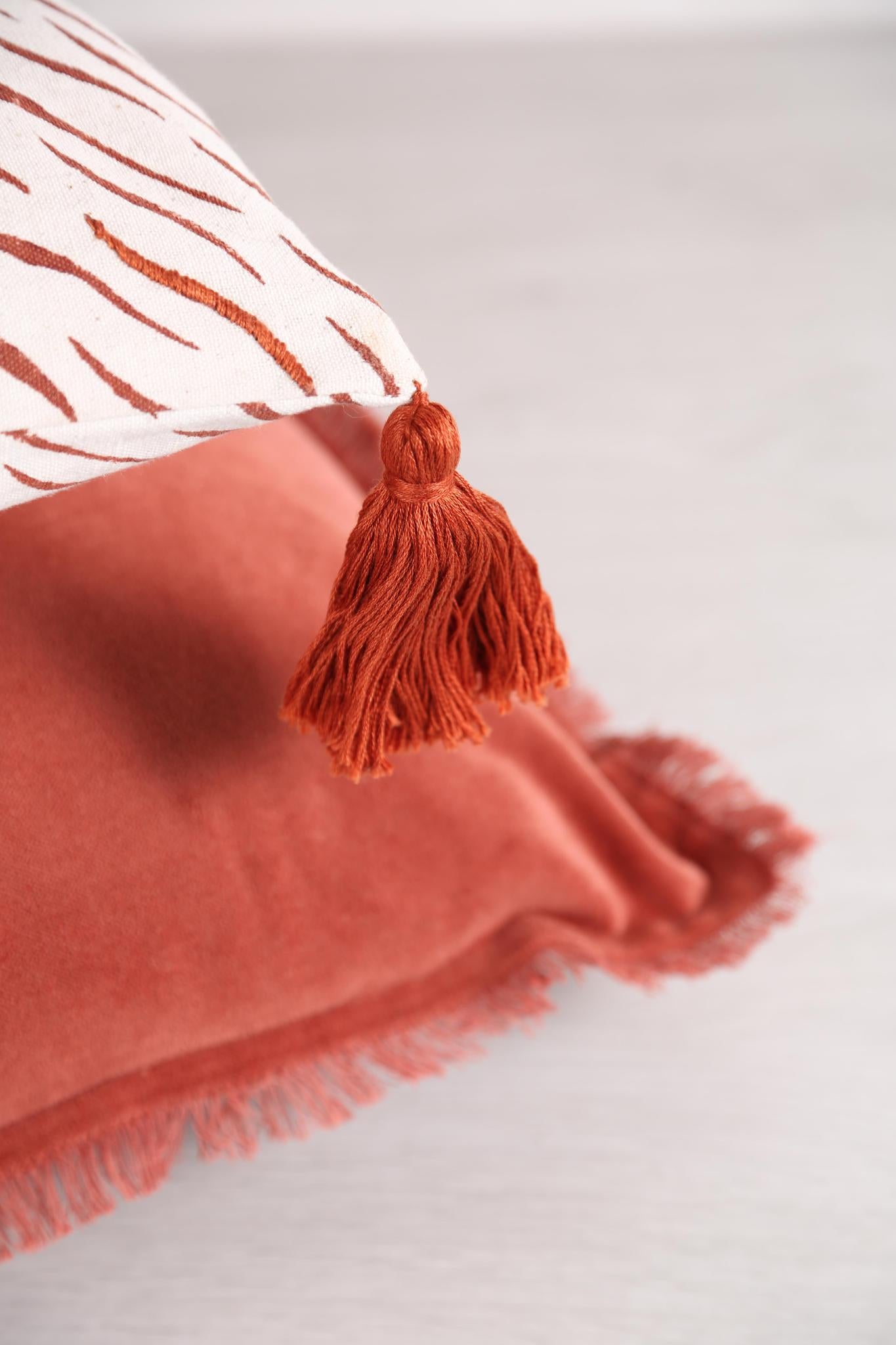 CRAFTED - Nesoi Hand Embroidered Cushion